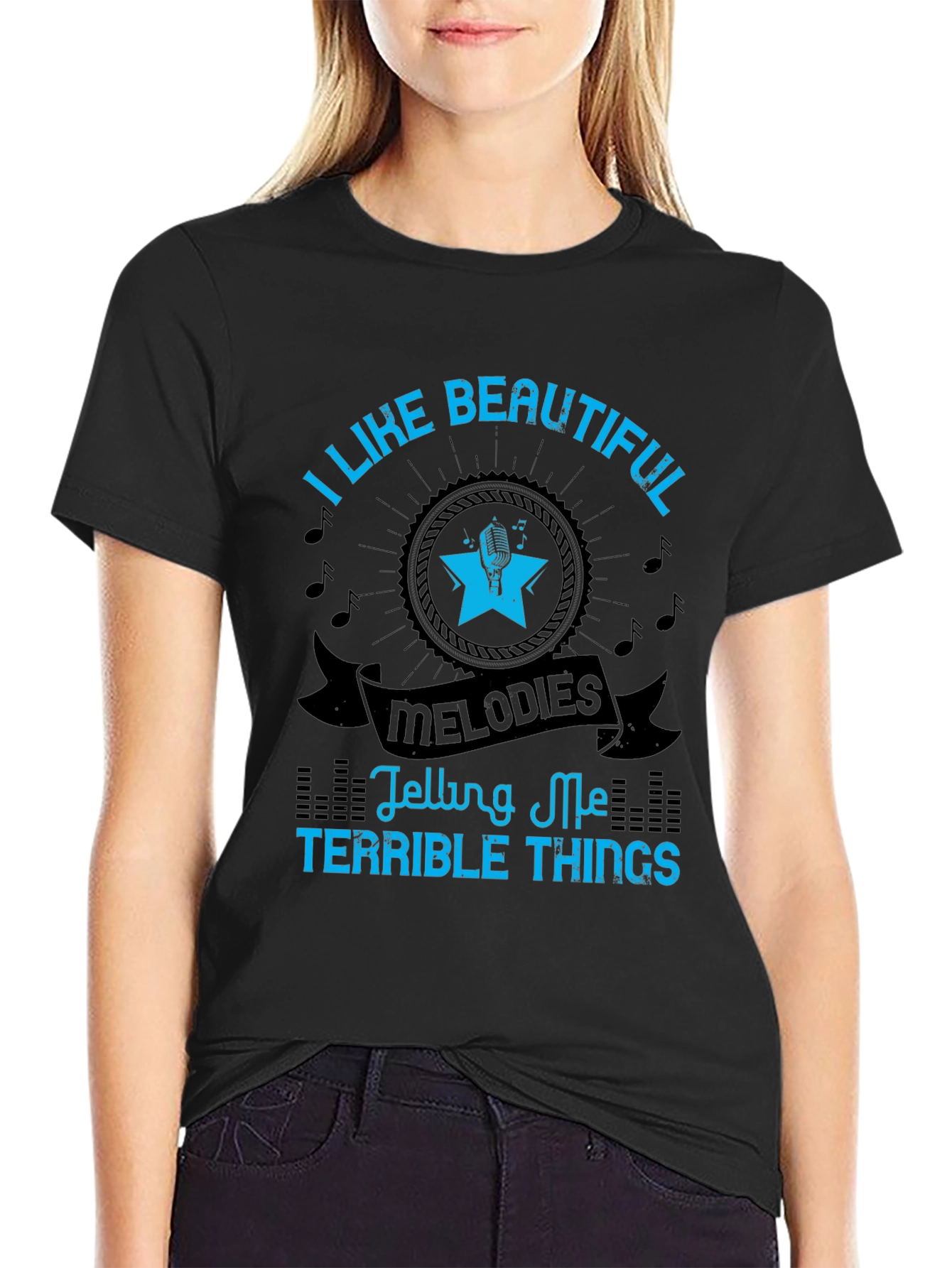 I Like Beautiful Melodies Graphic T-Shirt