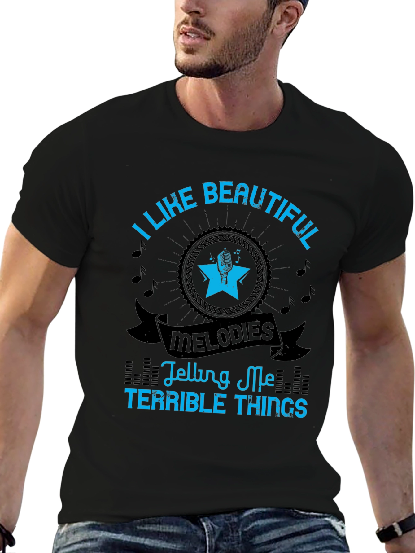 I Like Beautiful Melodies Graphic T-Shirt