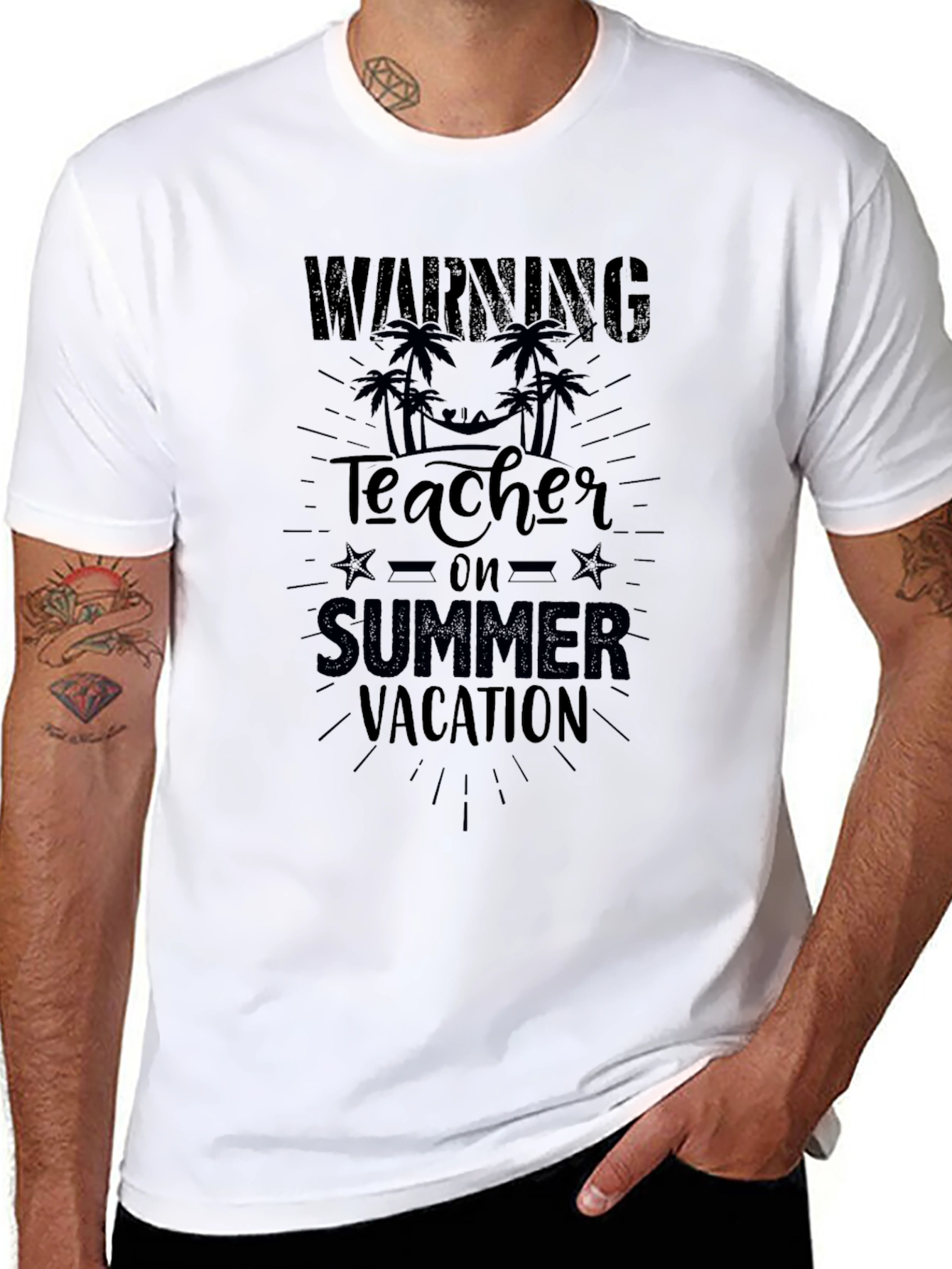 Teacher Summer Vacation Graphic Tee