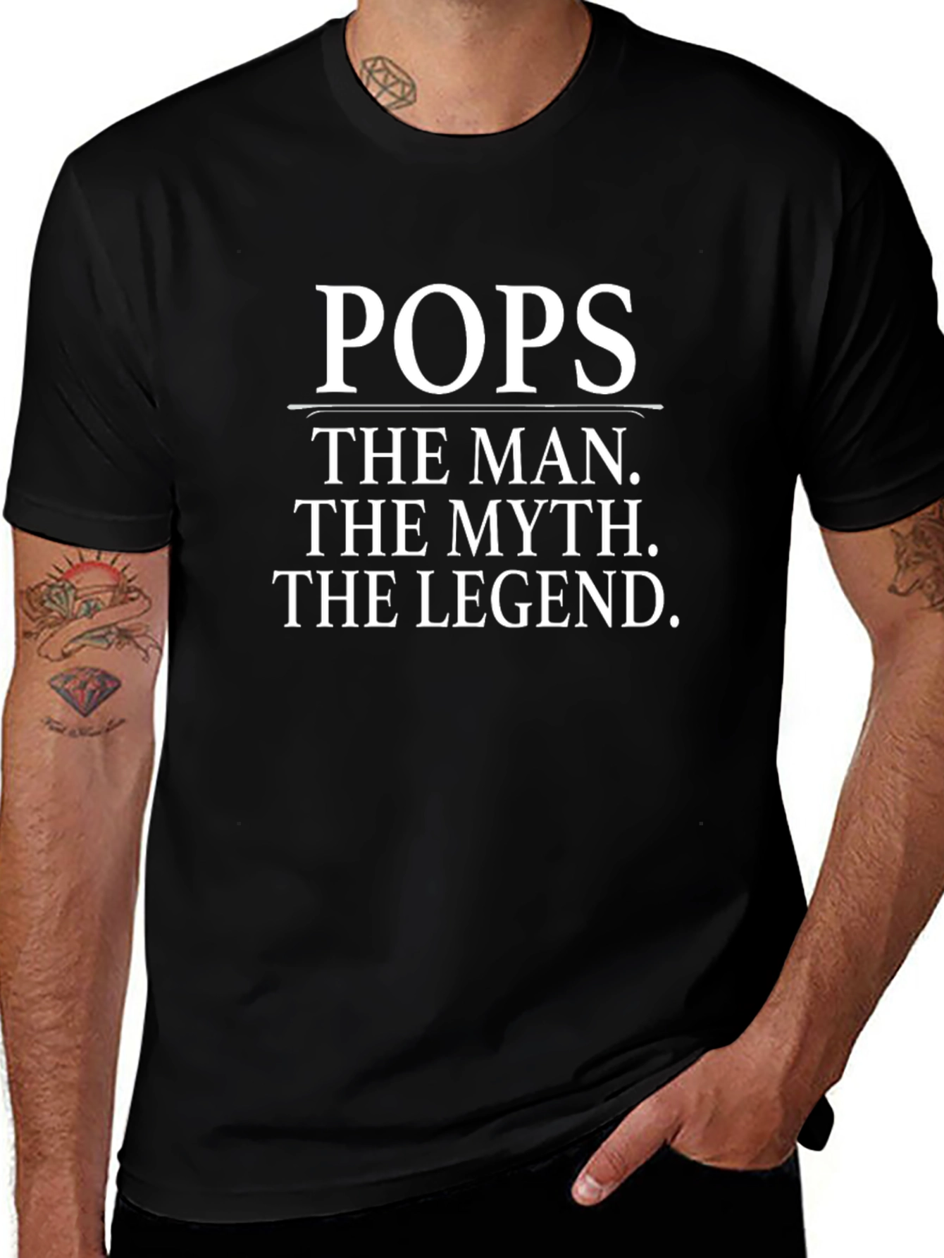 Pops The Man The Myth The Legend T-Shirt