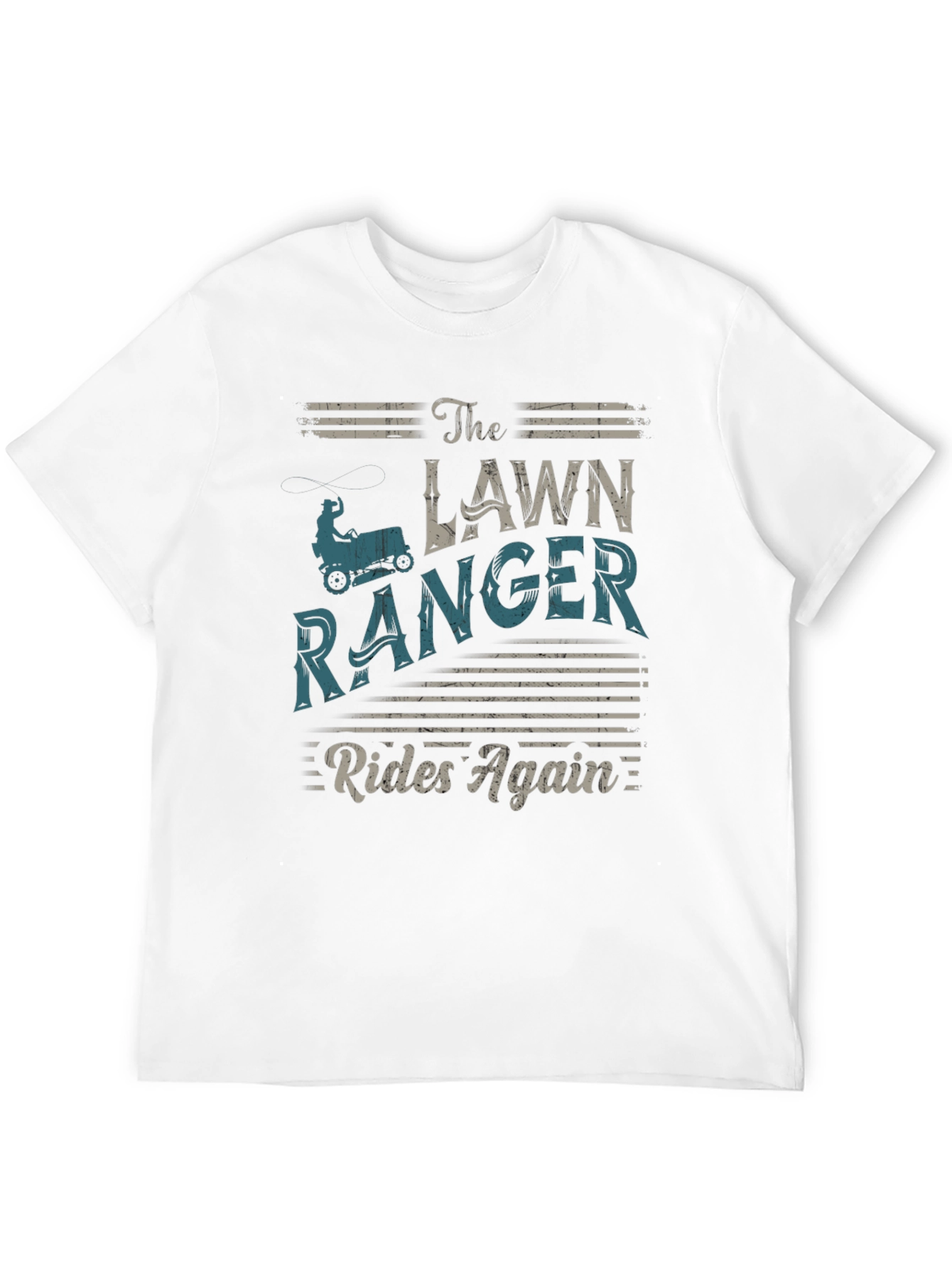 The Lawn Ranger Rides Again T-Shirt