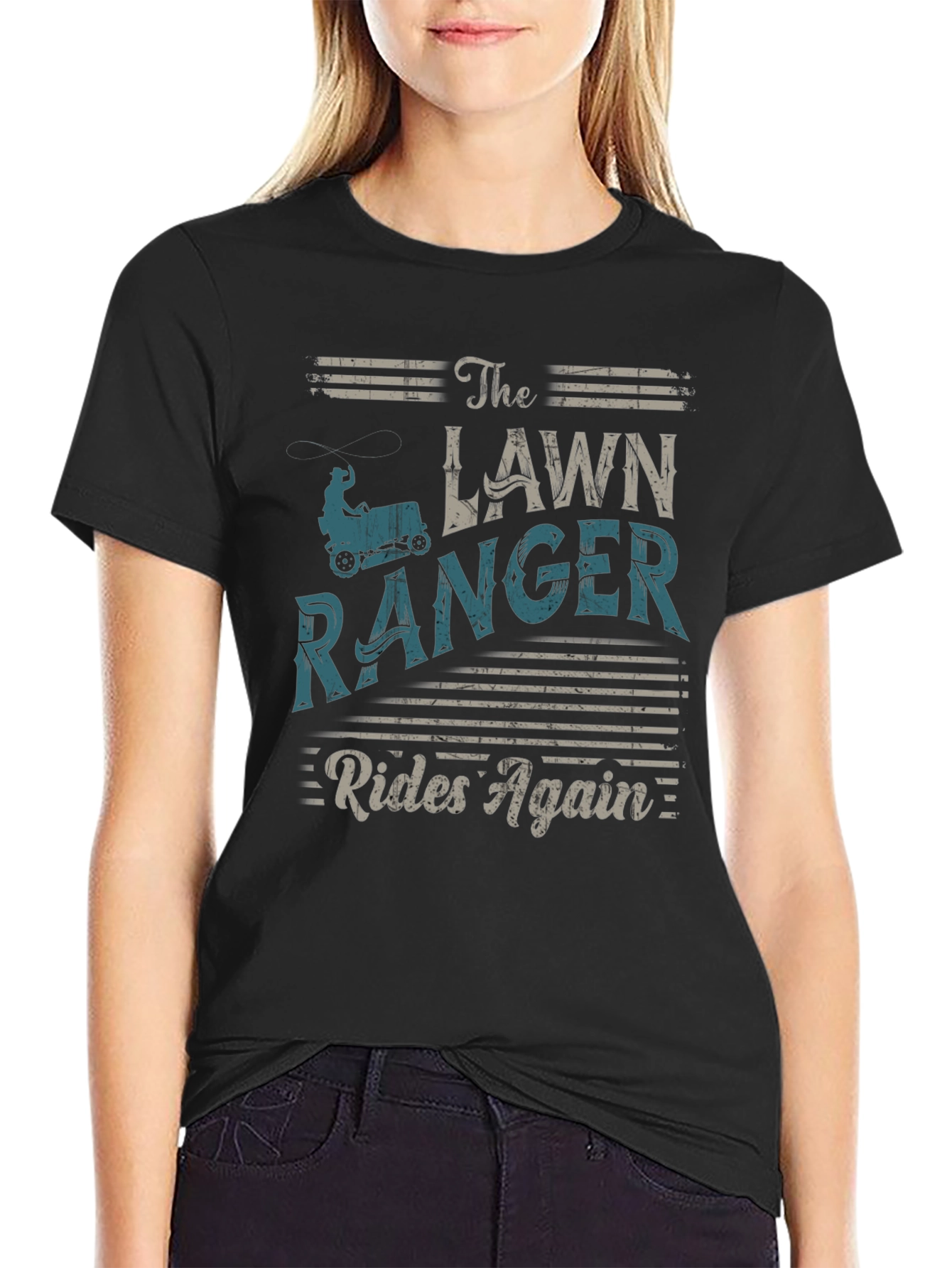The Lawn Ranger Rides Again T-Shirt