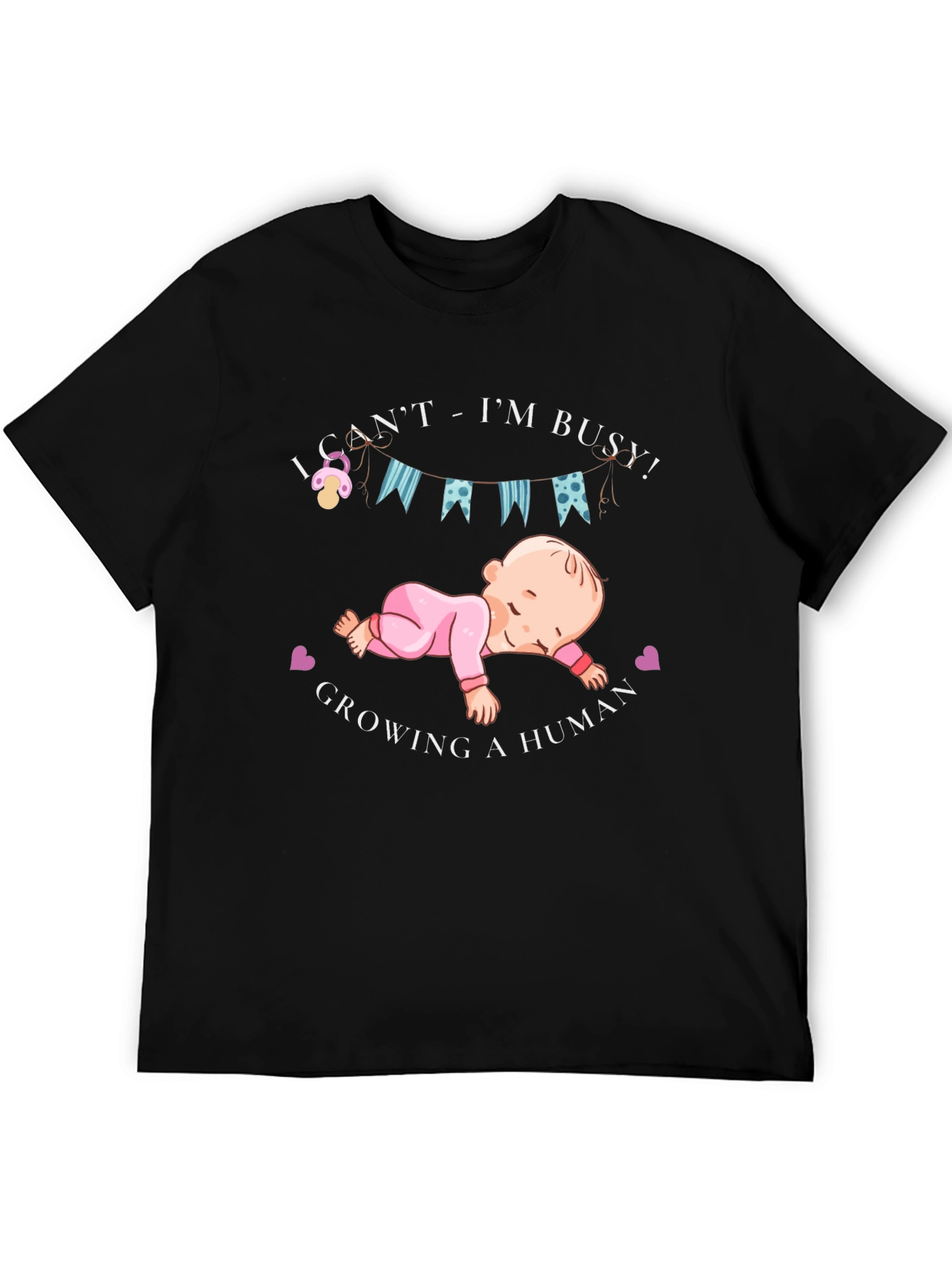 Funny Pregnancy T-Shirt - Growing a Human