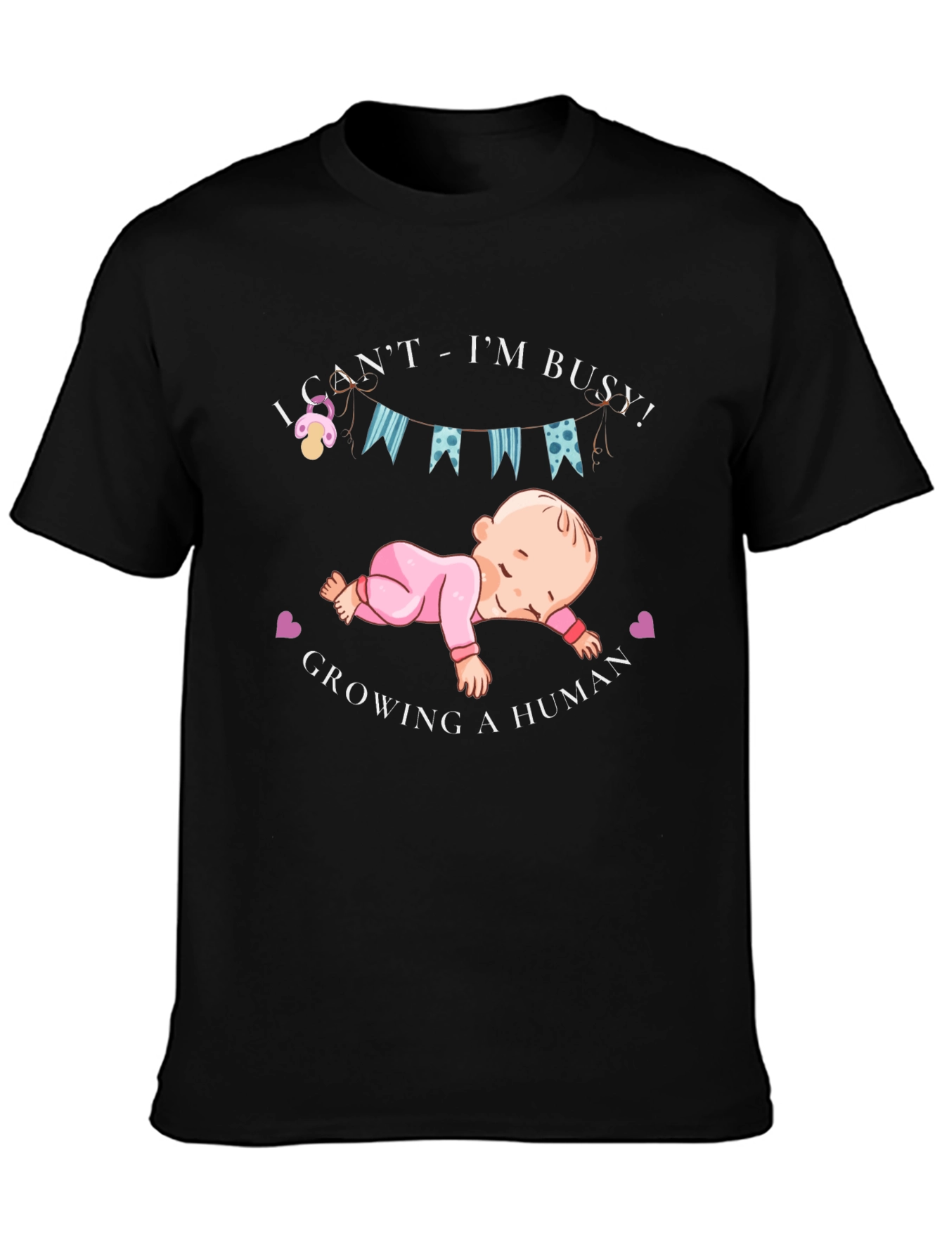 Funny Pregnancy T-Shirt - Growing a Human