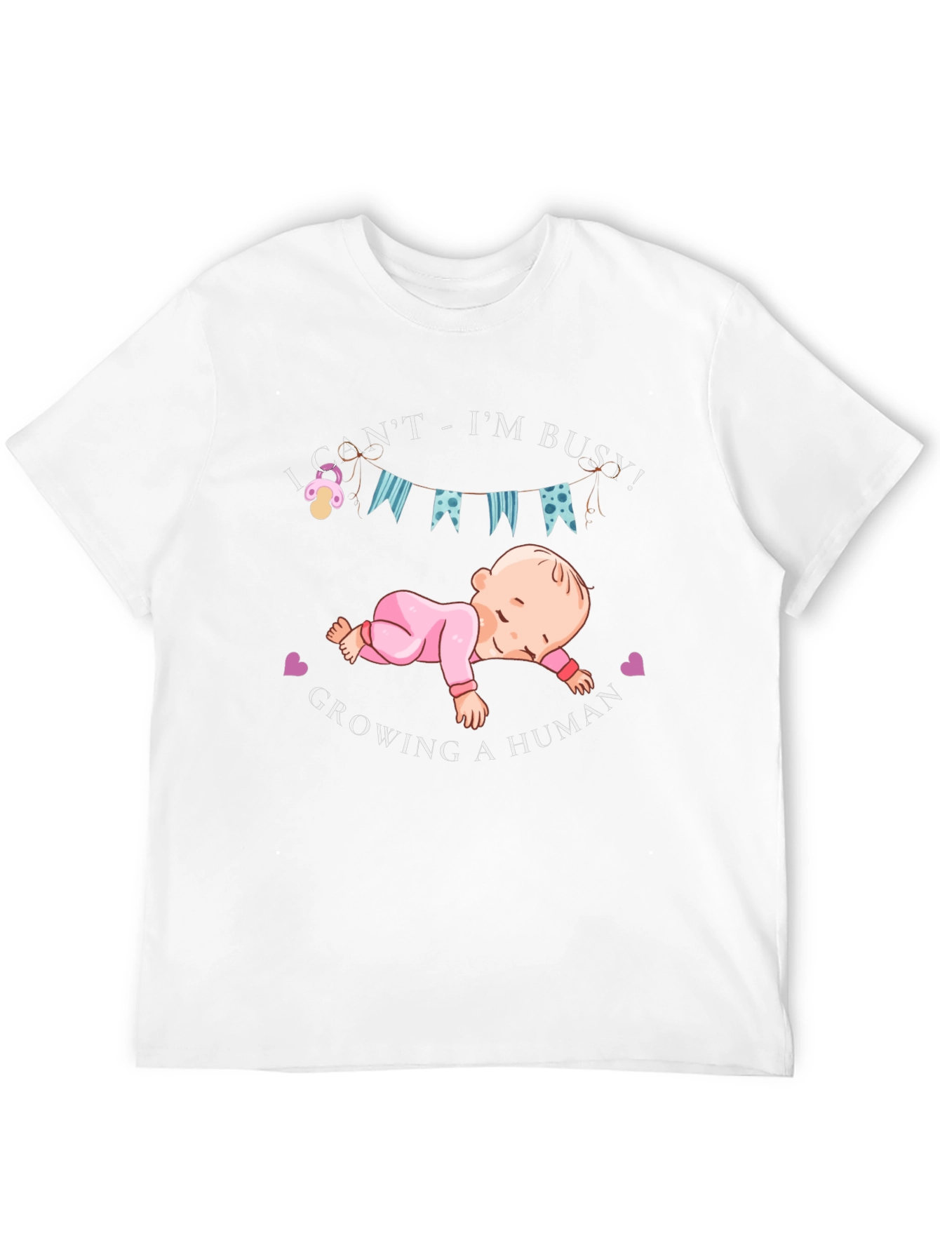 Funny Pregnancy T-Shirt - Growing a Human