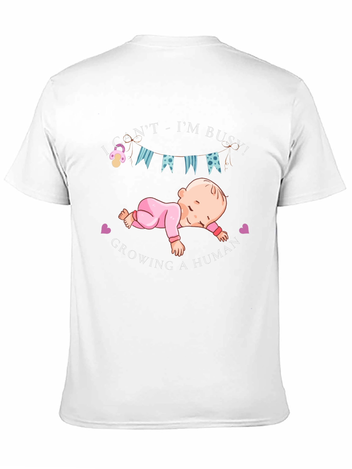 Funny Pregnancy T-Shirt - Growing a Human