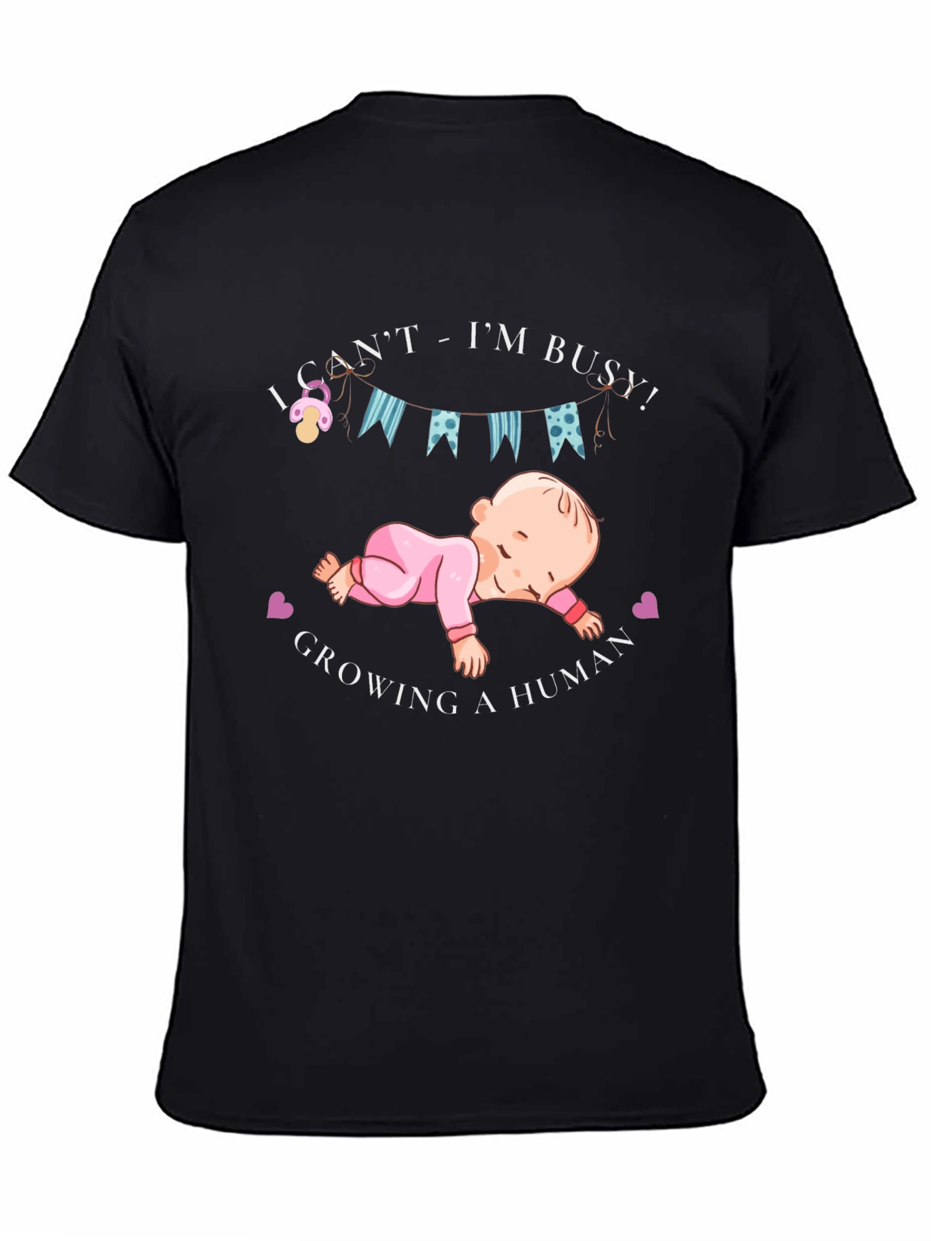 Funny Pregnancy T-Shirt - Growing a Human