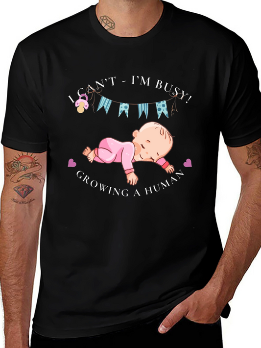 Funny Pregnancy T-Shirt - Growing a Human