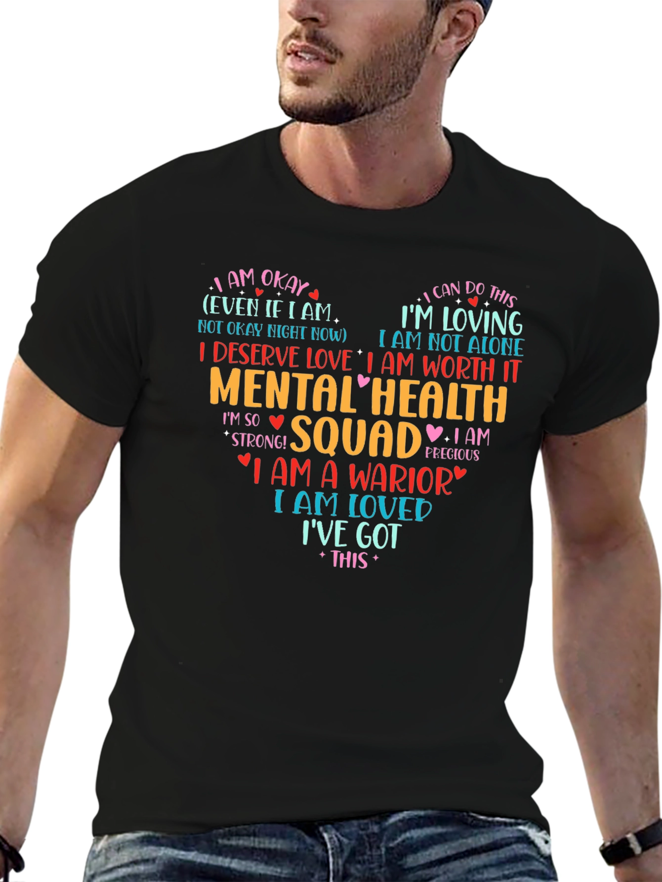Mental Health Squad Heart T-Shirt
