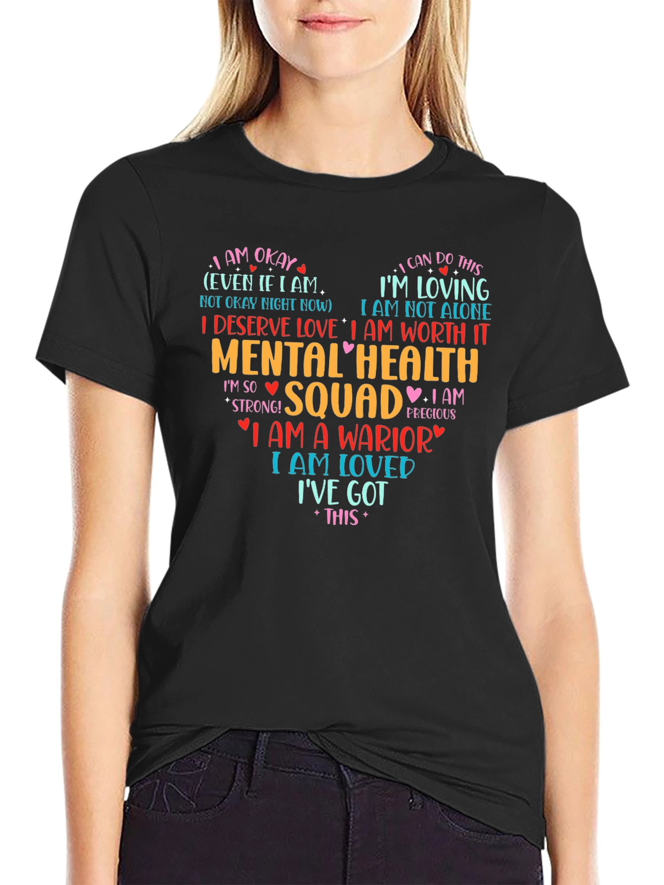Mental Health Squad Heart T-Shirt