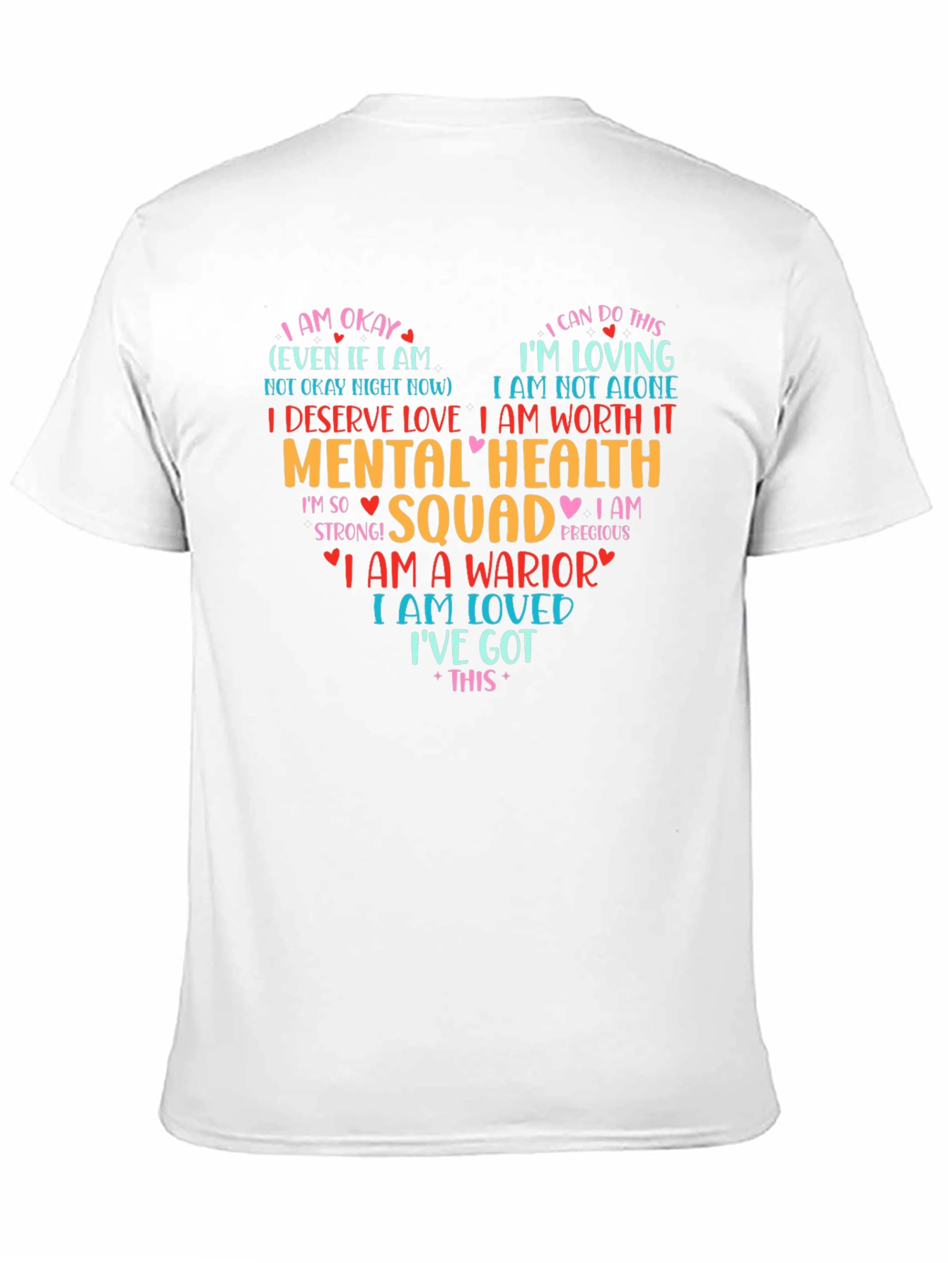 Mental Health Squad Heart T-Shirt