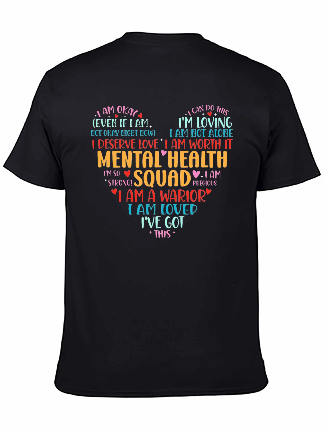 Mental Health Squad Heart T-Shirt