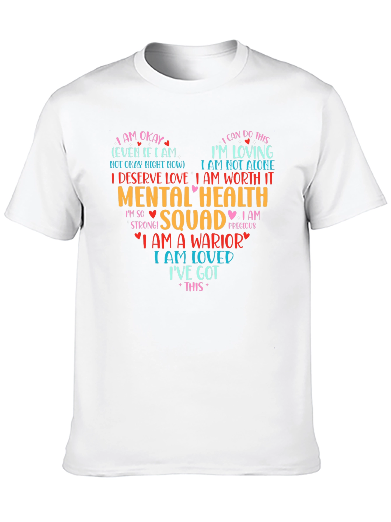 Mental Health Squad Heart T-Shirt