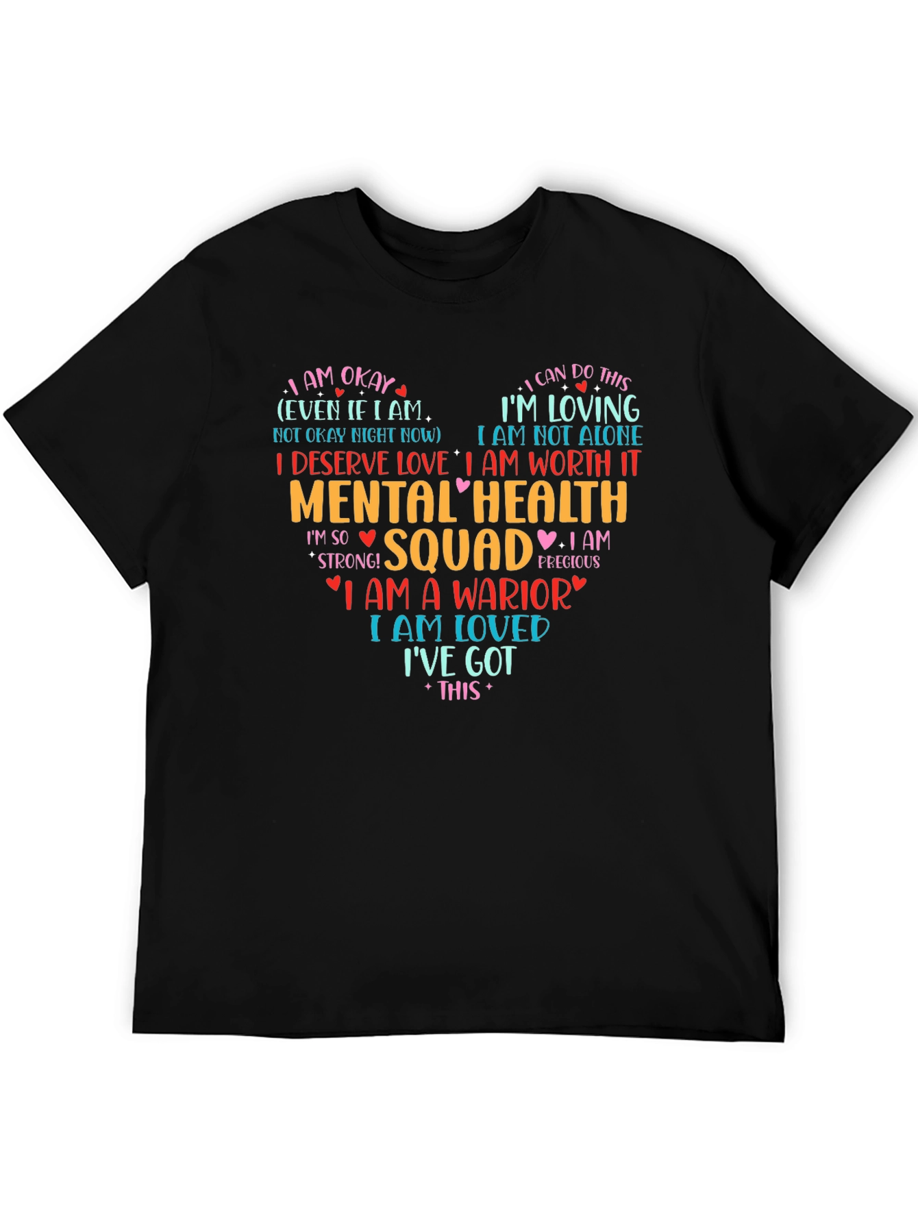 Mental Health Squad Heart T-Shirt