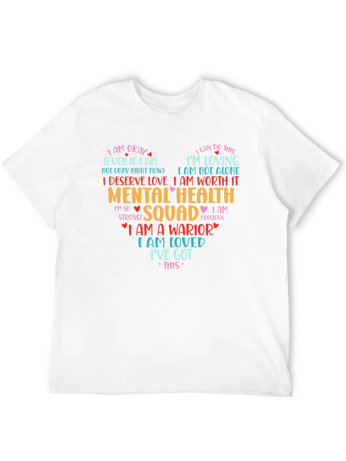Mental Health Squad Heart T-Shirt