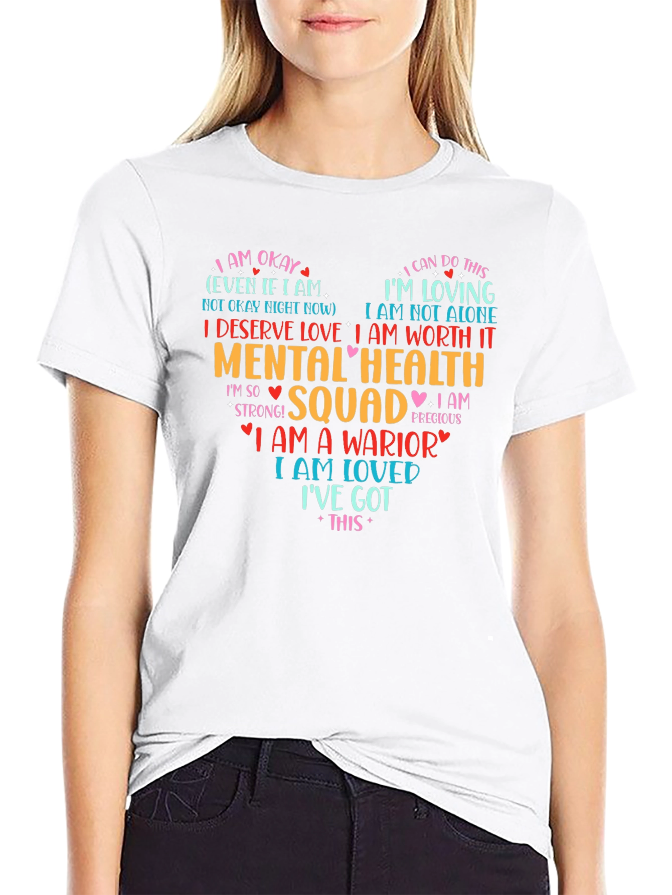 Mental Health Squad Heart T-Shirt