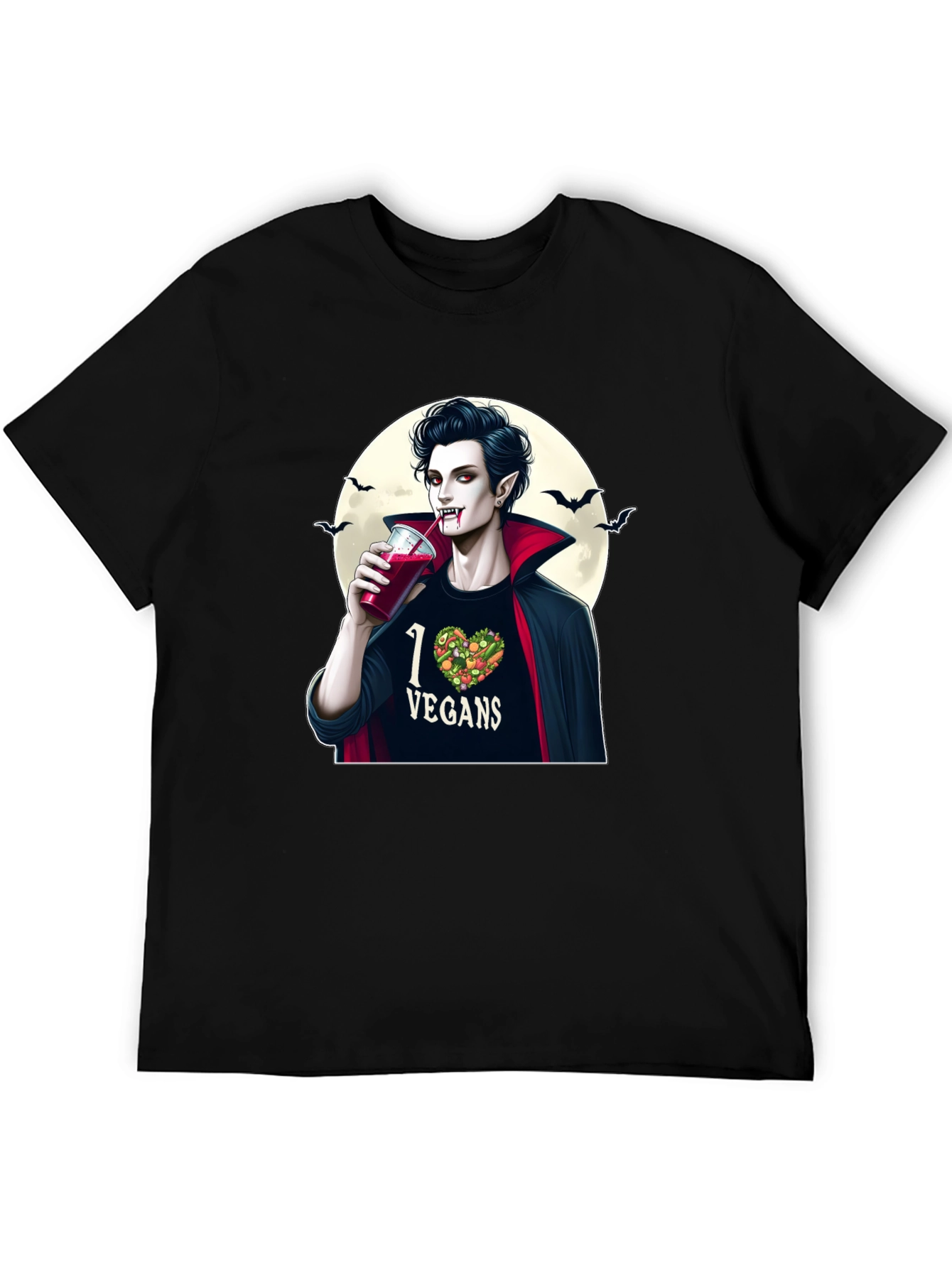 Vegan Vampire Graphic Tee