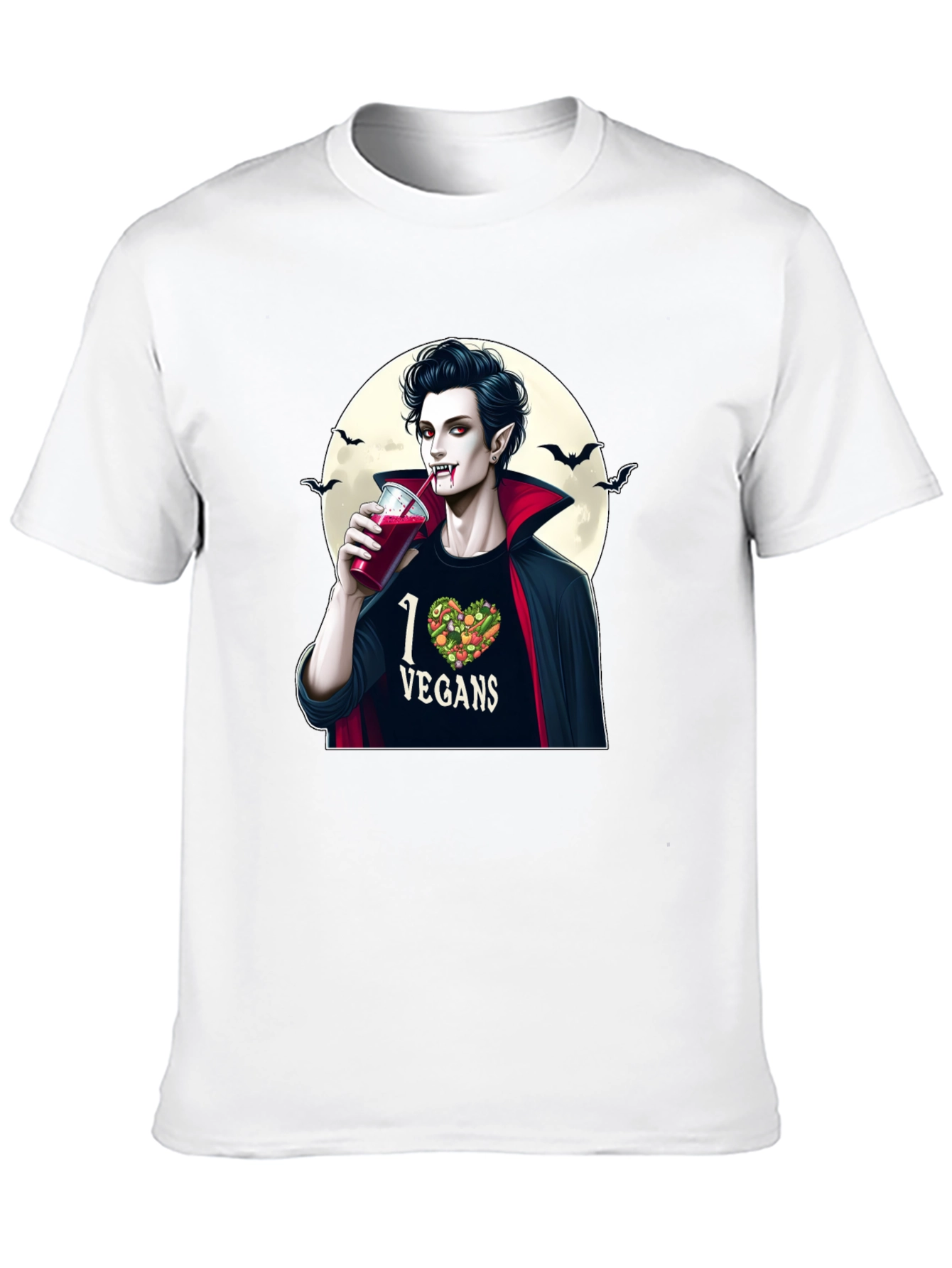 Vegan Vampire Graphic Tee