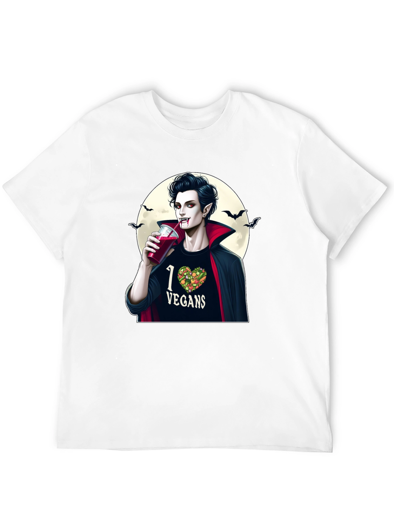 Vegan Vampire Graphic Tee