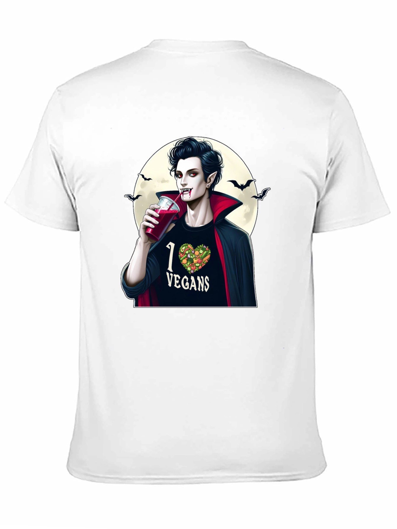Vegan Vampire Graphic Tee