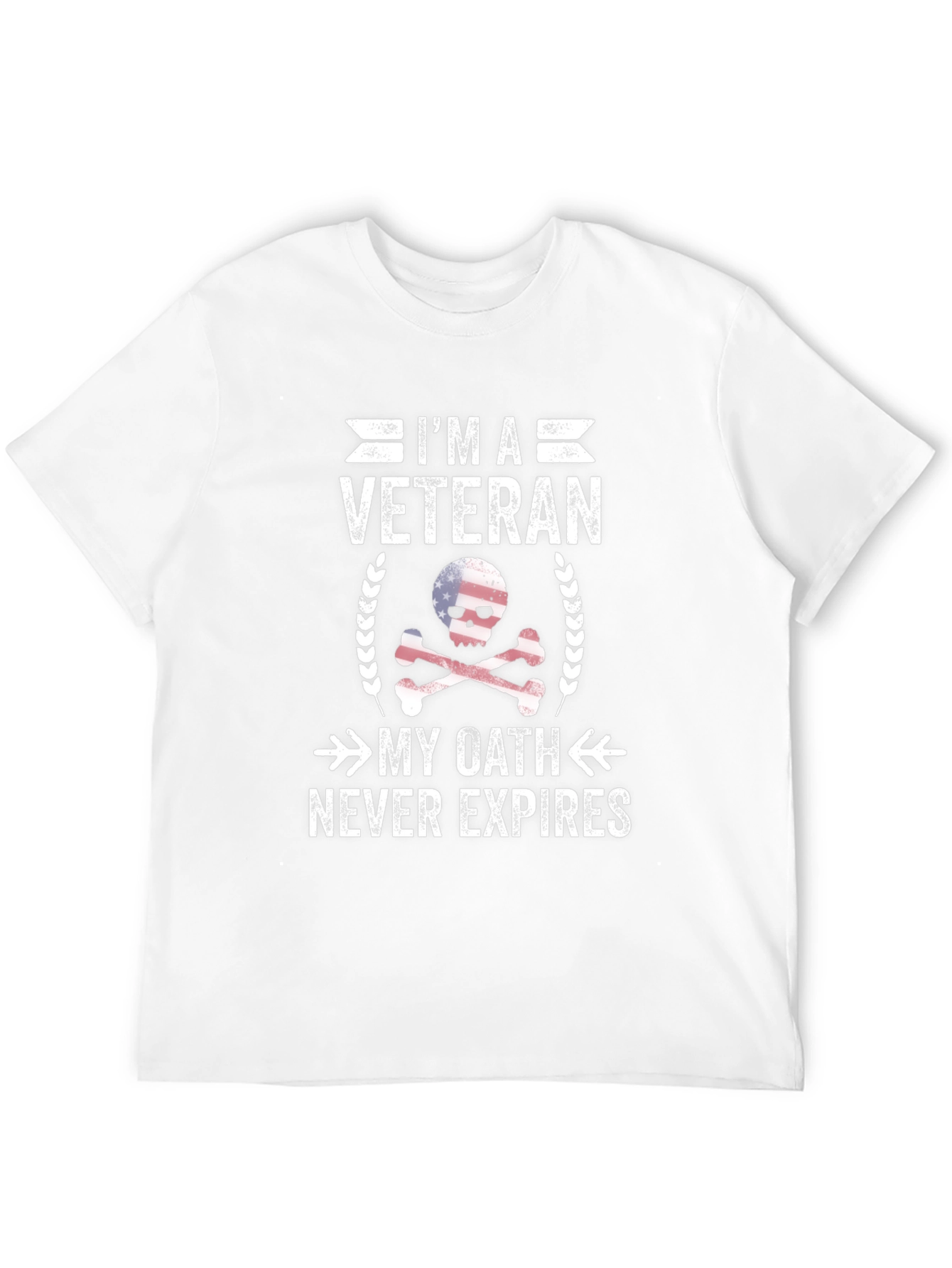 Im a Veteran T-Shirt: My Oath Never Expires