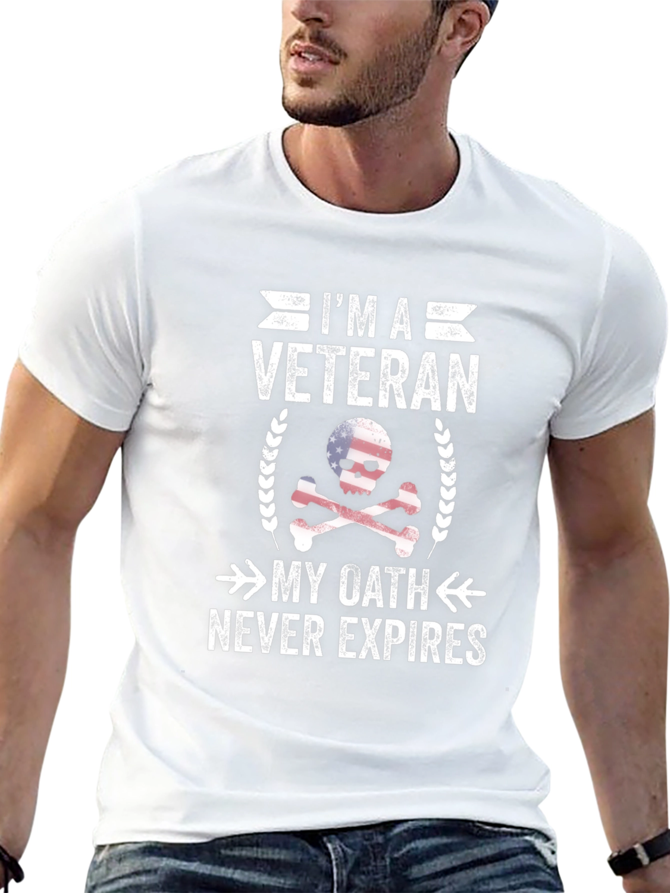 Im a Veteran T-Shirt: My Oath Never Expires