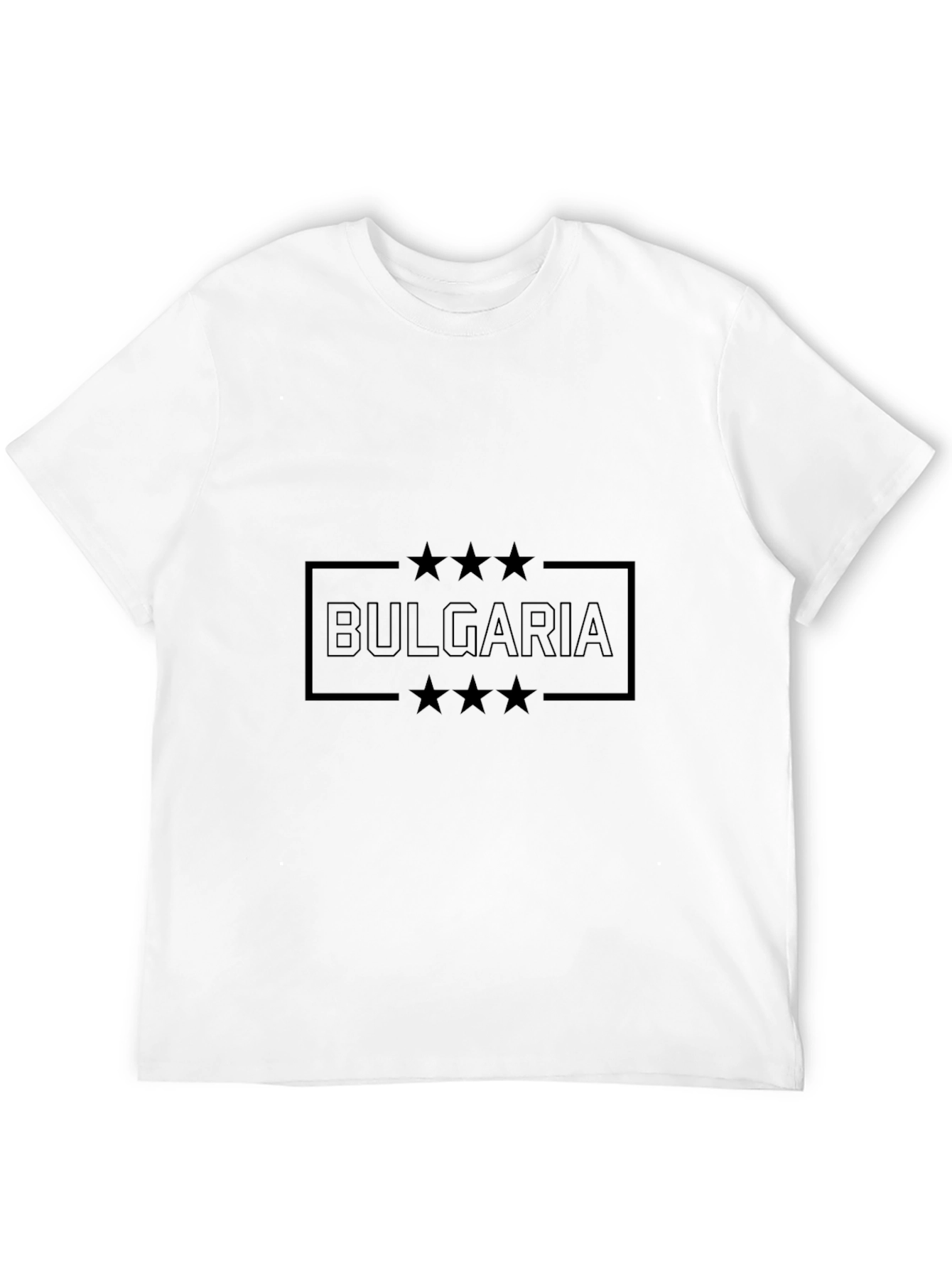 Bulgaria Graphic T-Shirt - Black Tee