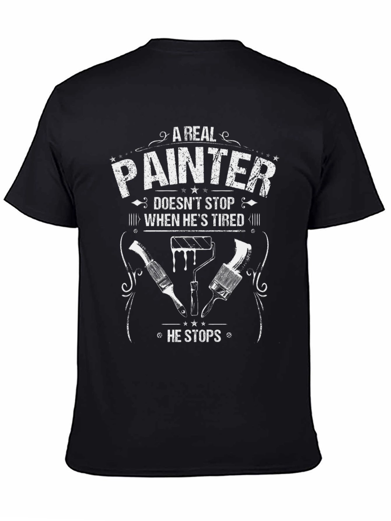 A Real Painter T-Shirt - Painting Humor