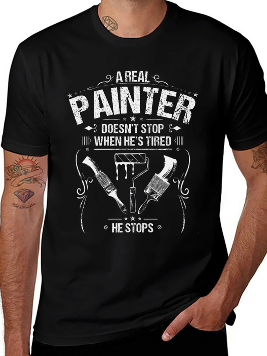 A Real Painter T-Shirt - Painting Humor