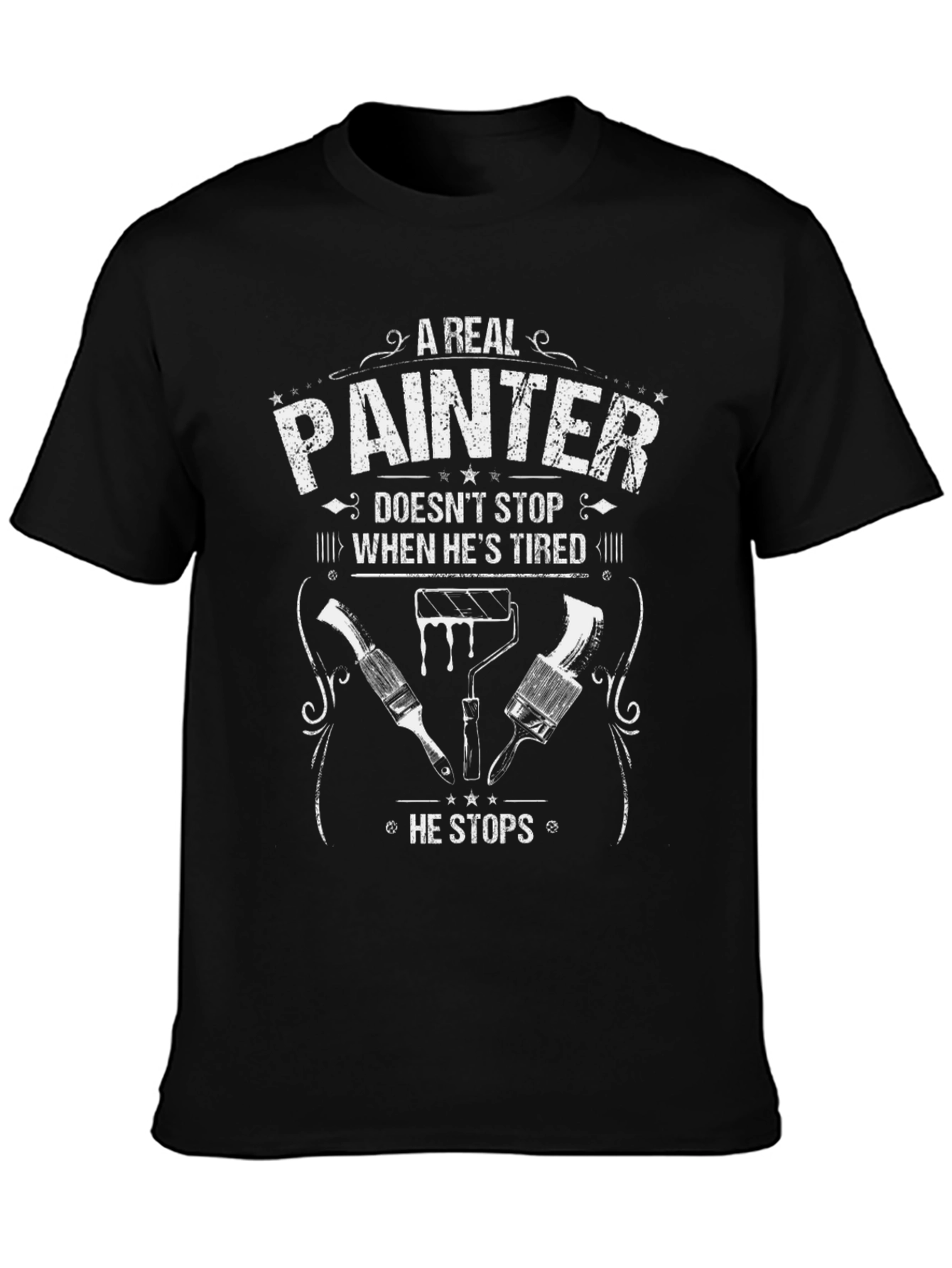 A Real Painter T-Shirt - Painting Humor