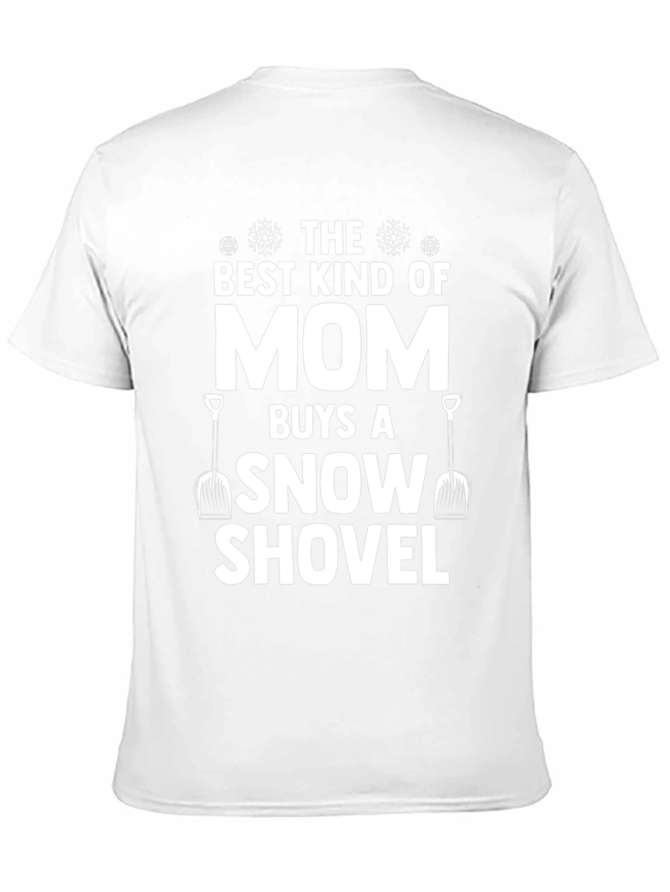 Best Kind of Mom Snow Shovel Graphic T-Shirt