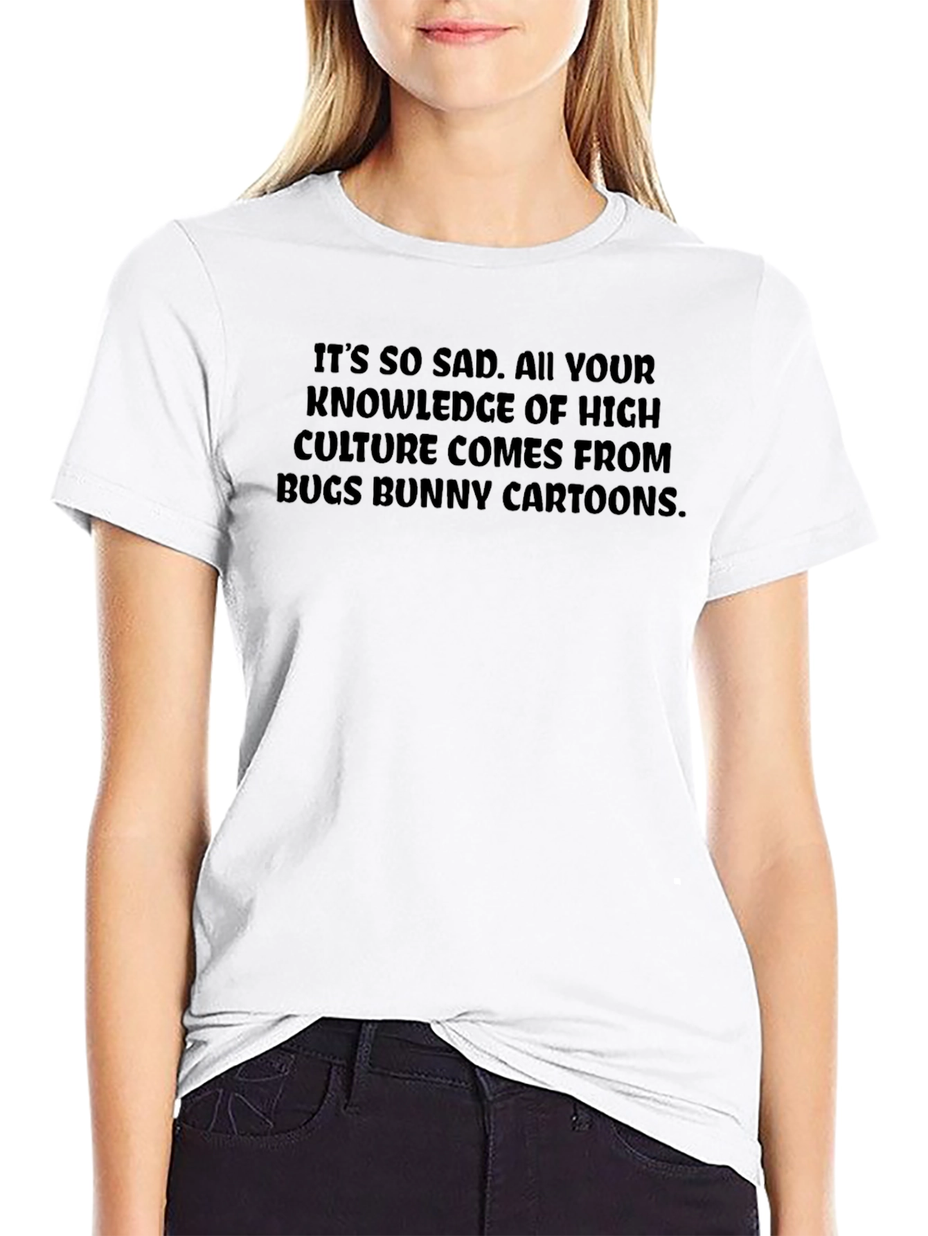 Bugs Bunny High Culture Graphic T-Shirt