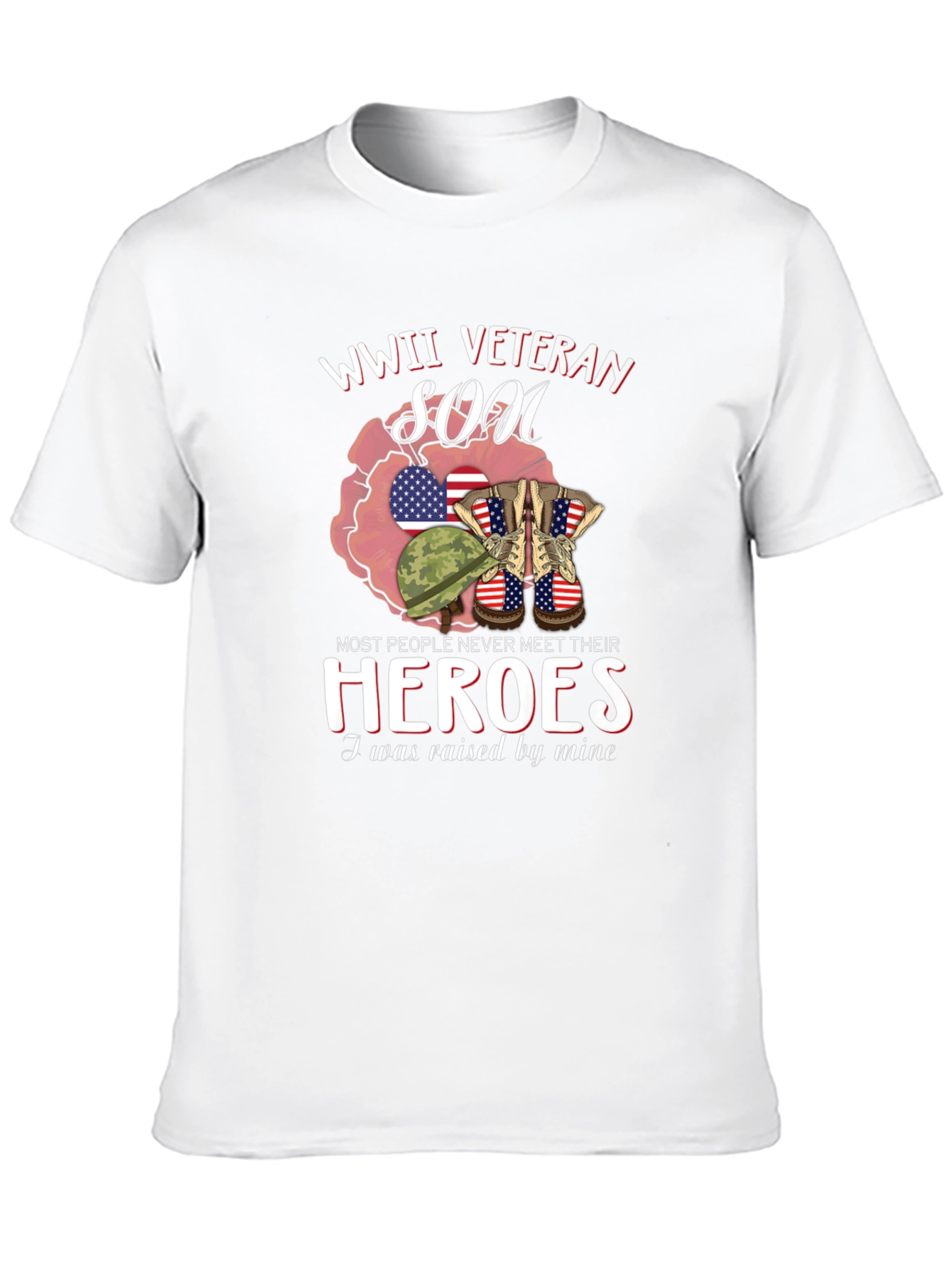 WWII Veteran Son Graphic T-Shirt