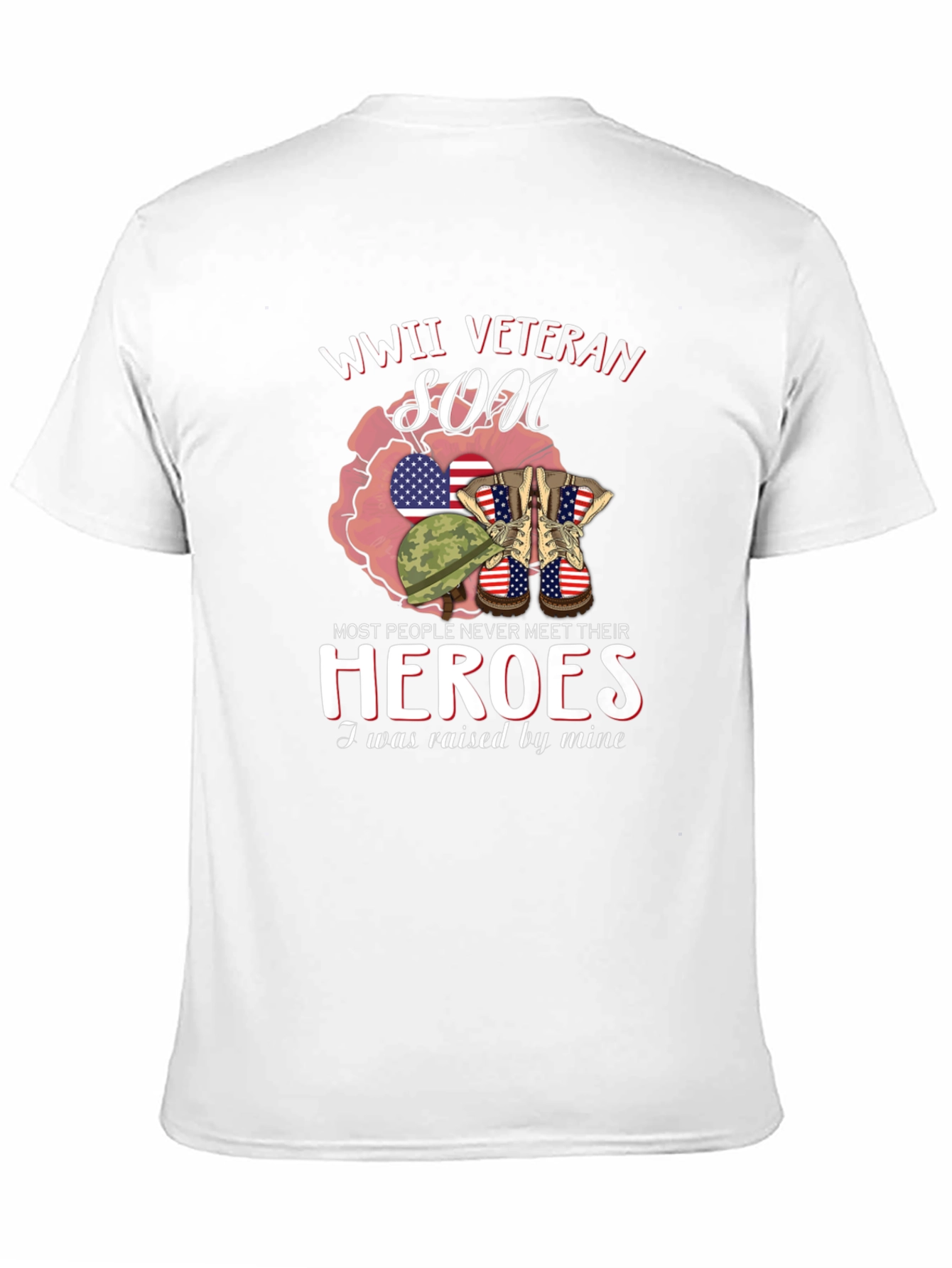 WWII Veteran Son Graphic T-Shirt