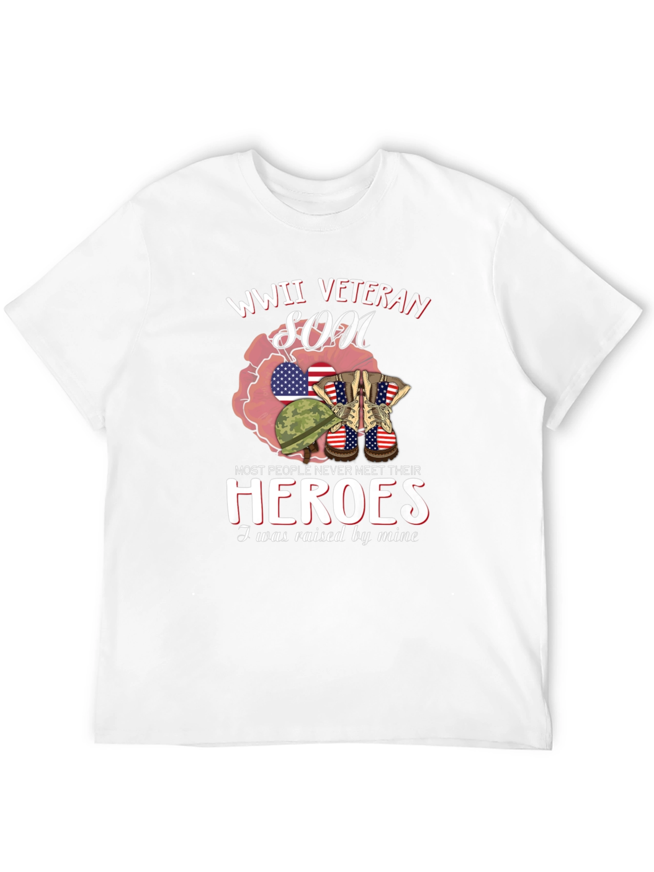 WWII Veteran Son Graphic T-Shirt