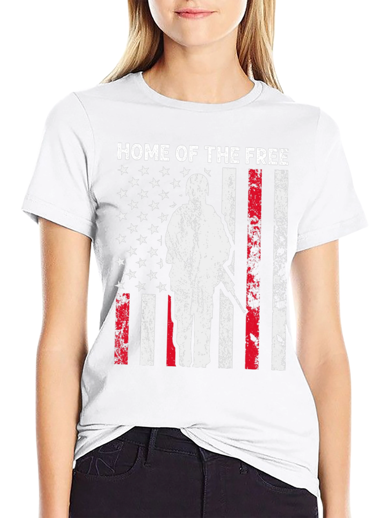 Home of the Free Patriotic T-Shirt