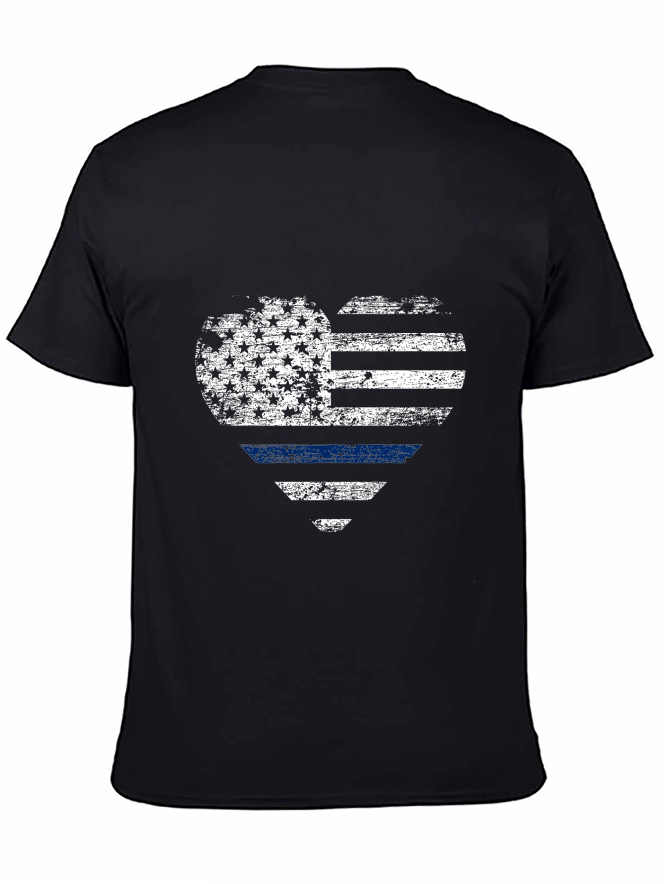 American Flag Heart T-Shirt