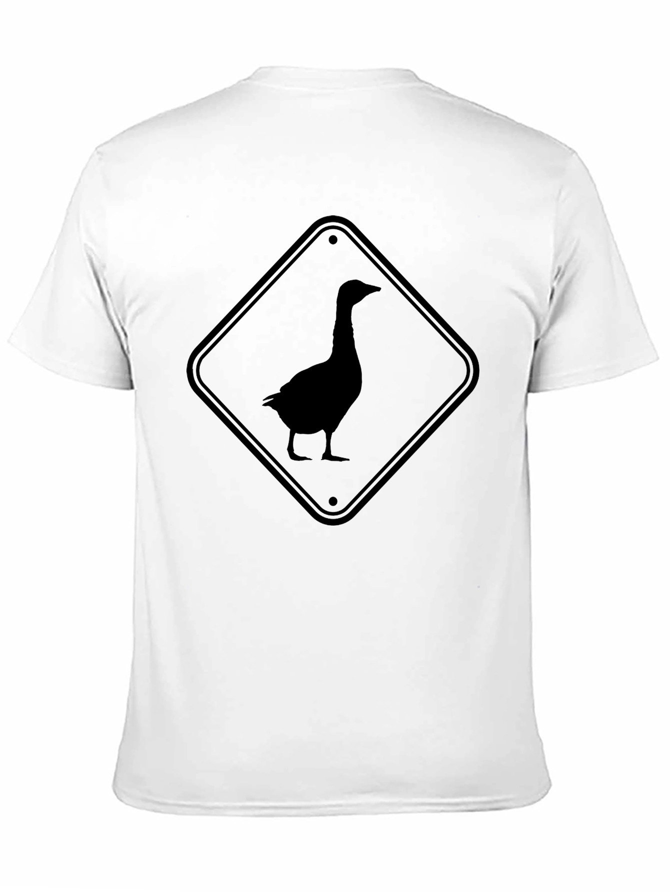 Goose Crossing T-Shirt - Novelty Animal Tee