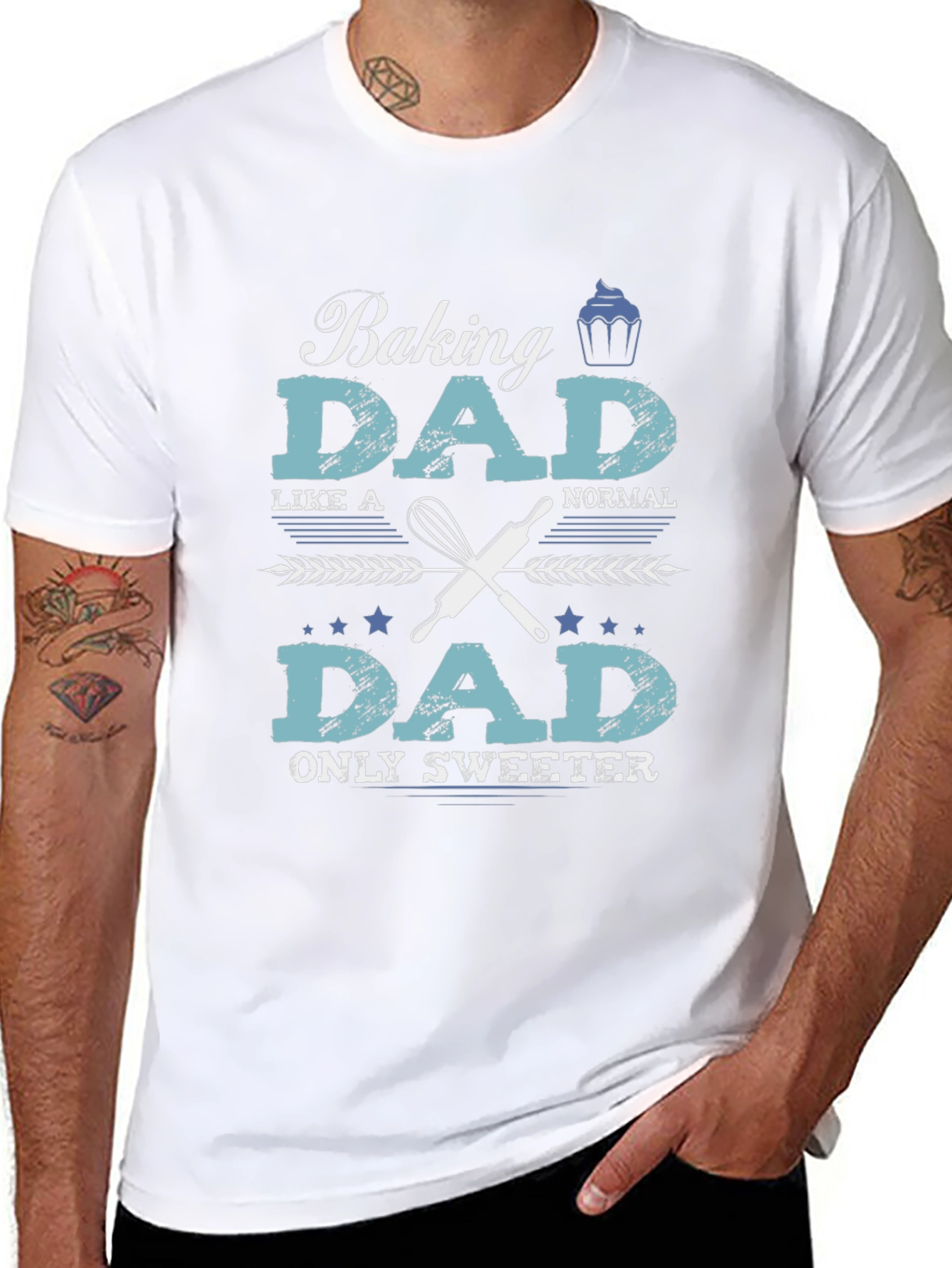 Baking Dad T-Shirt - Sweet Fathers Day Gift