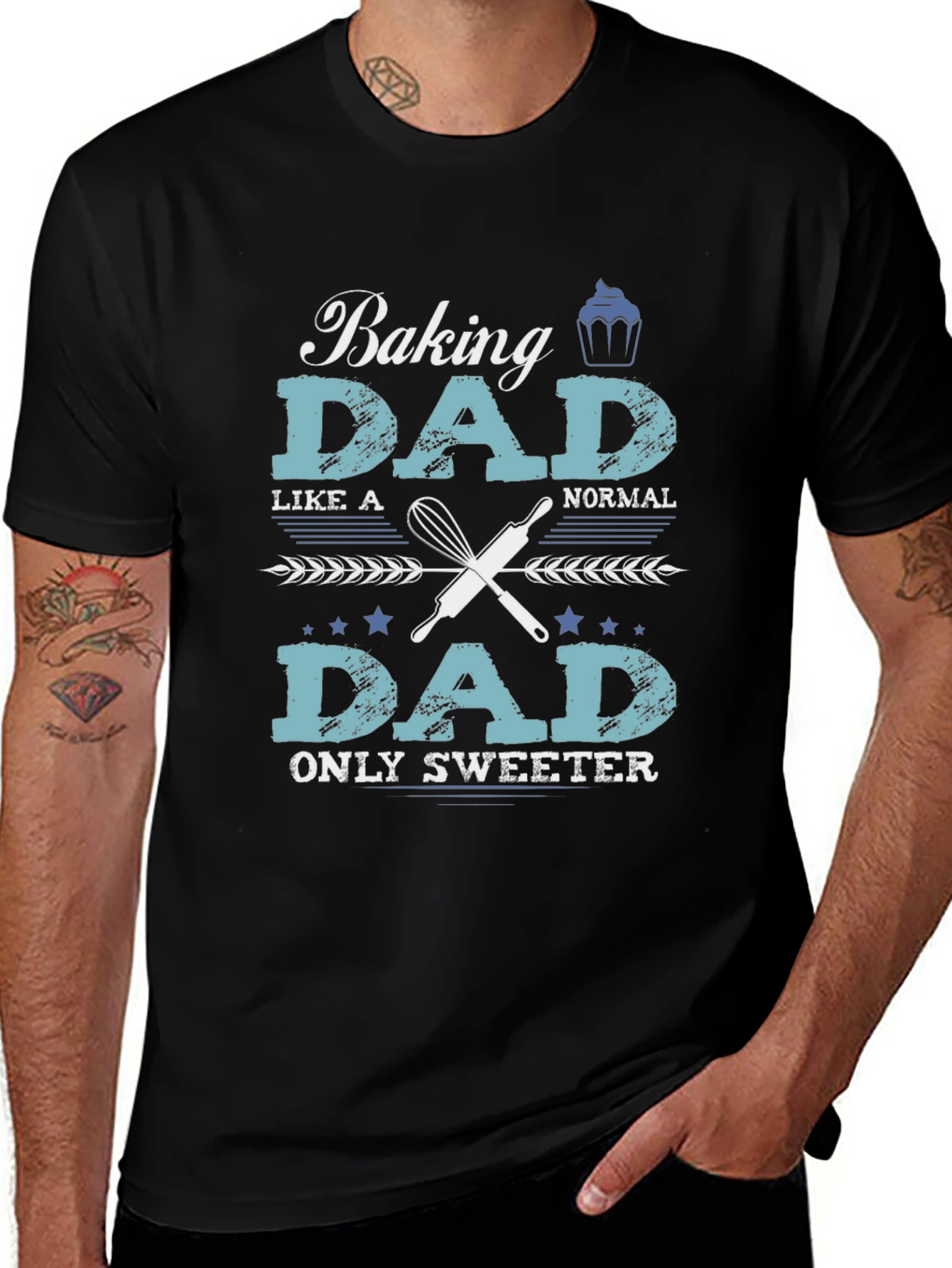 Baking Dad T-Shirt - Sweet Fathers Day Gift