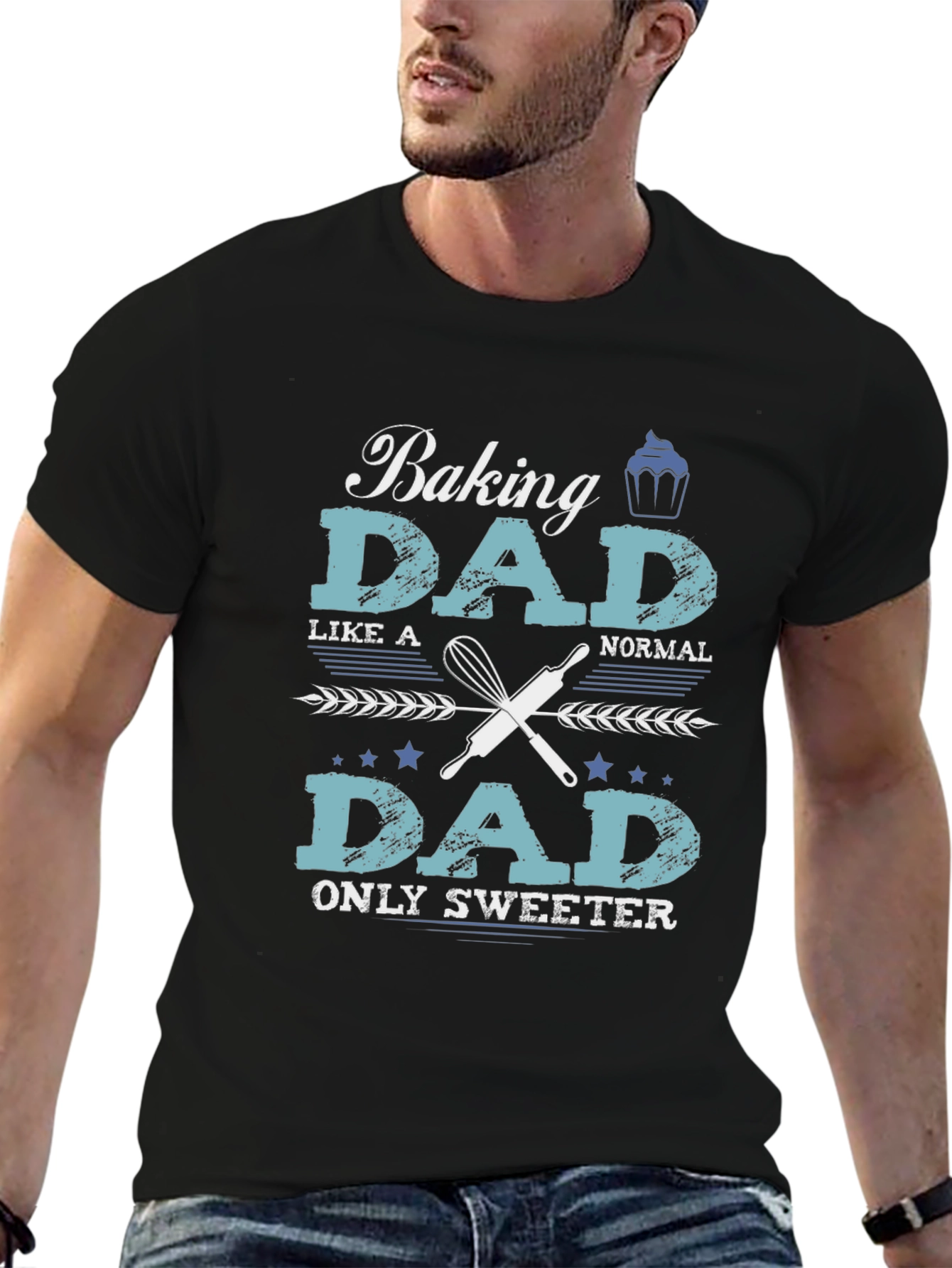 Baking Dad T-Shirt - Sweet Fathers Day Gift