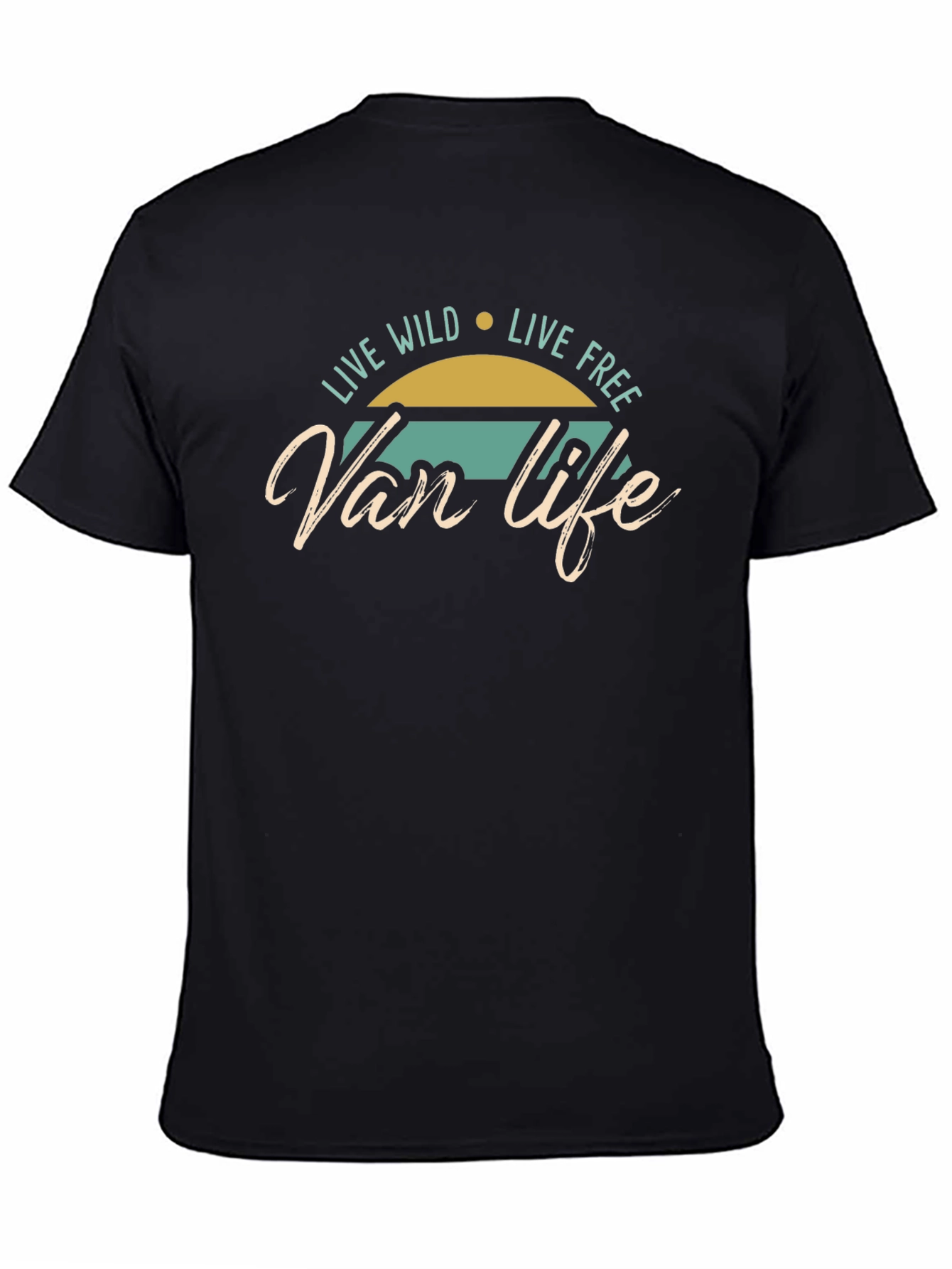 Van Life Graphic Tee - Live Wild Live Free