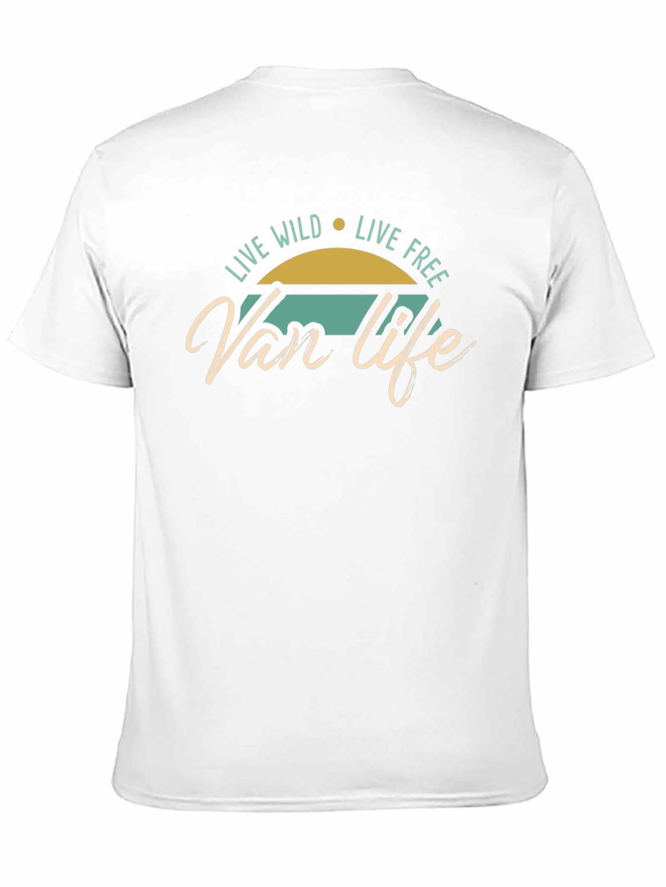 Van Life Graphic Tee - Live Wild Live Free