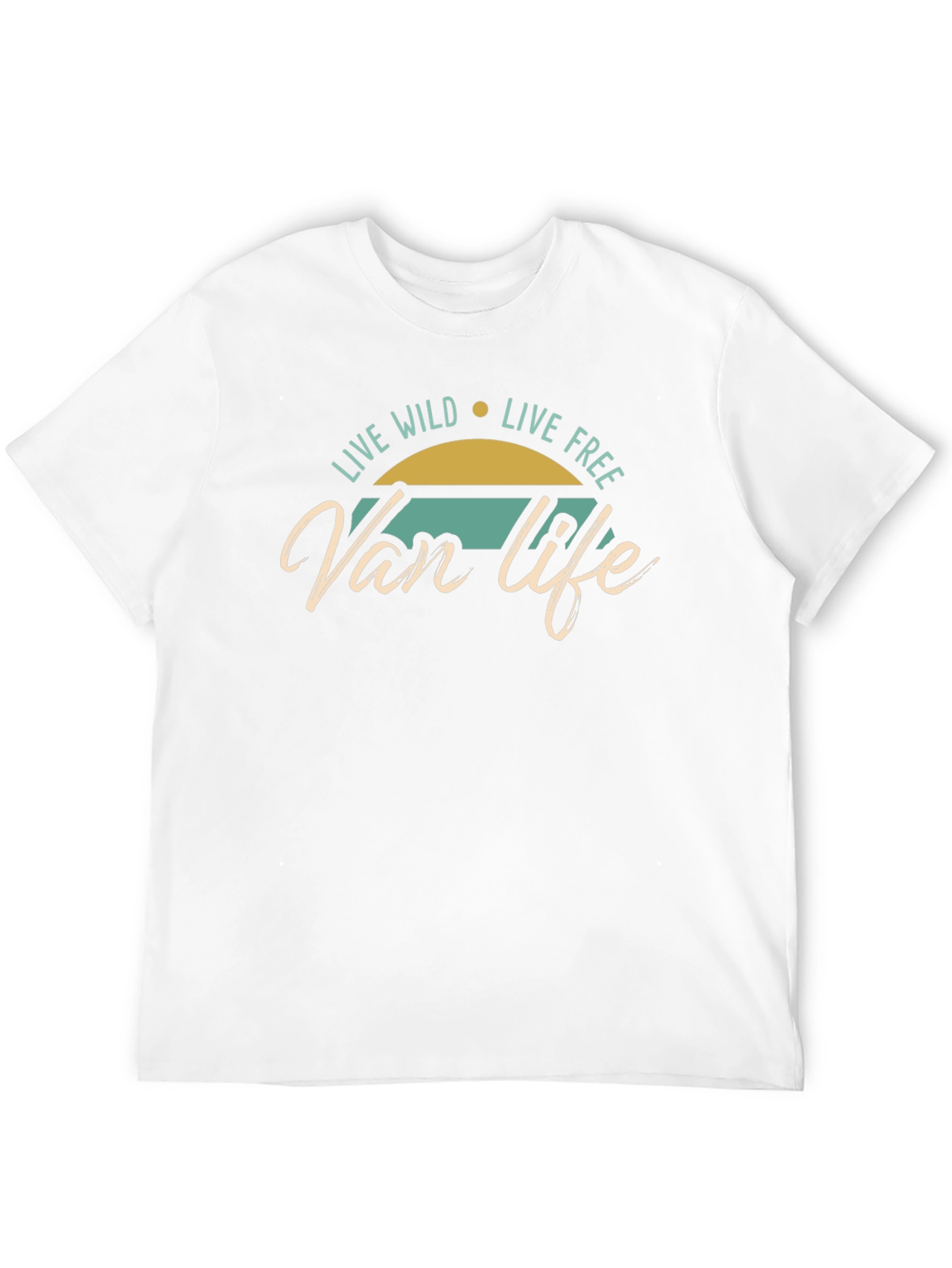 Van Life Graphic Tee - Live Wild Live Free