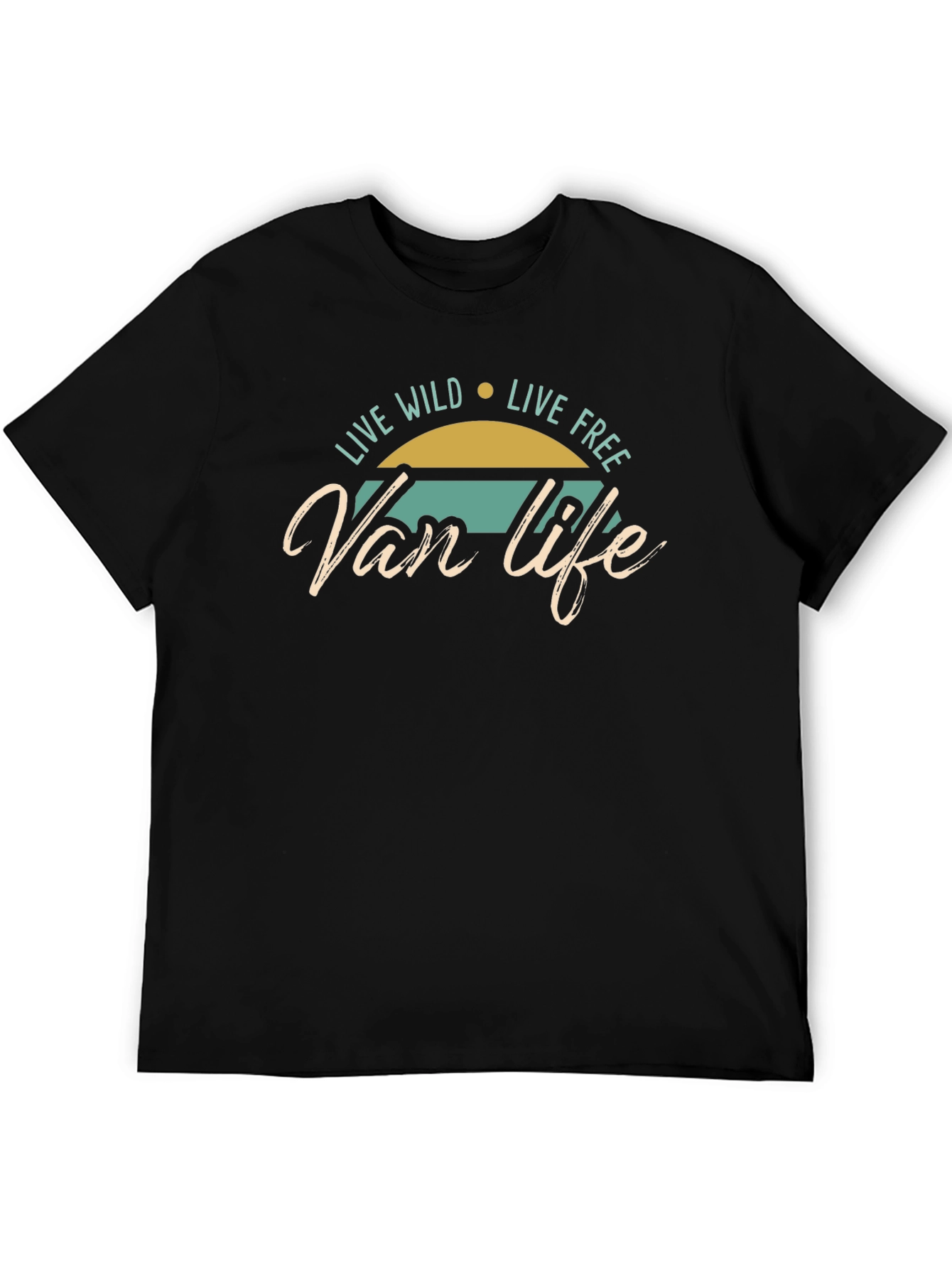 Van Life Graphic Tee - Live Wild Live Free