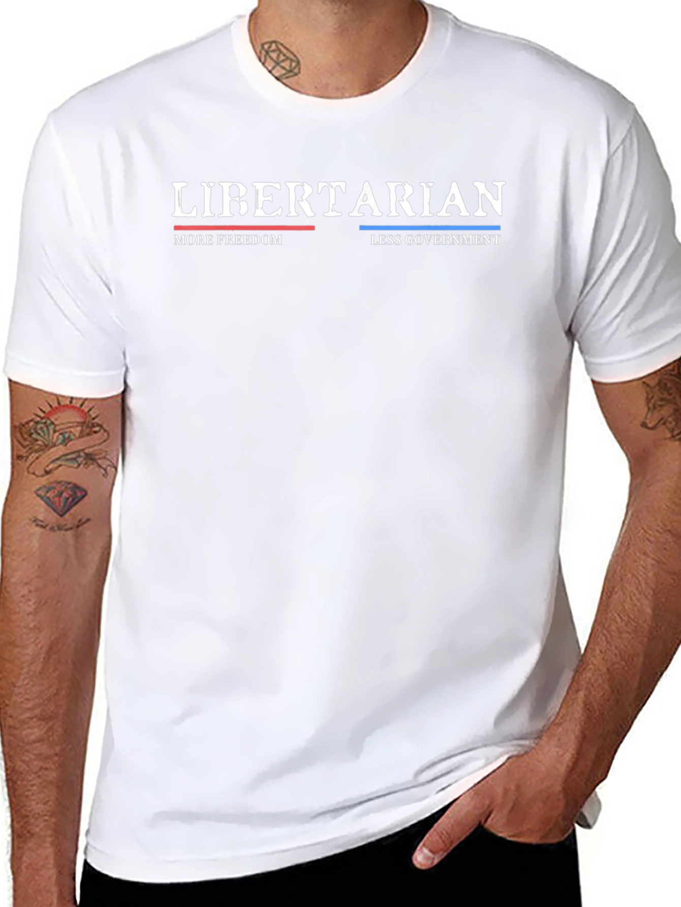 Libertarian More Freedom Tee