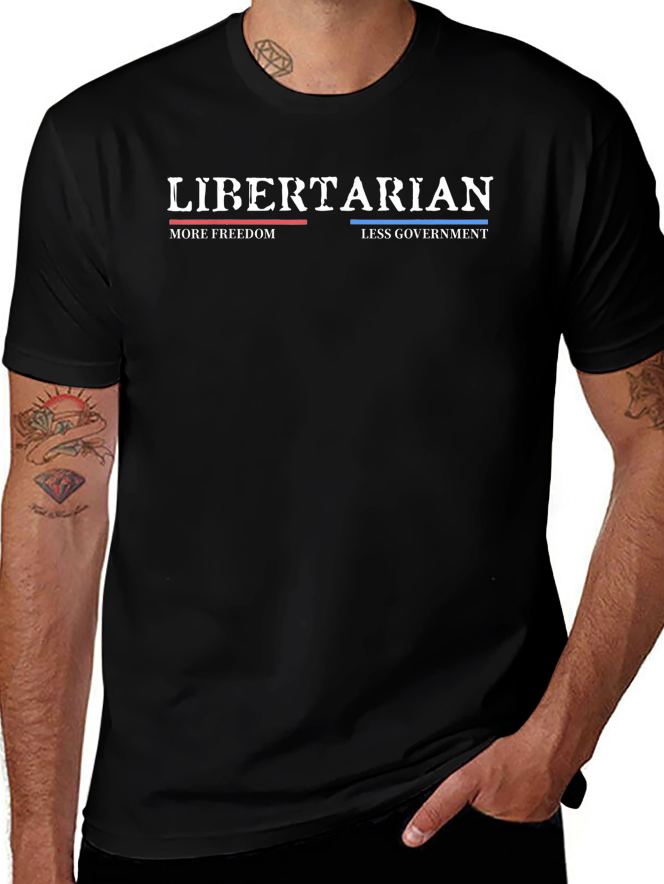 Libertarian More Freedom Tee