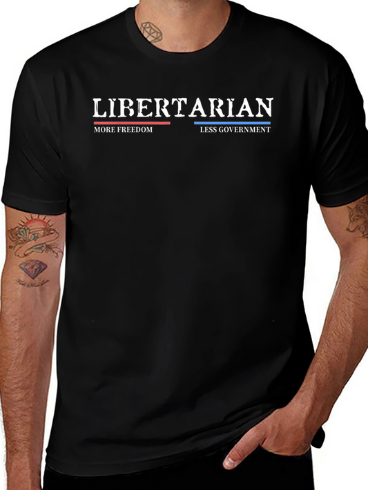 Libertarian More Freedom Tee