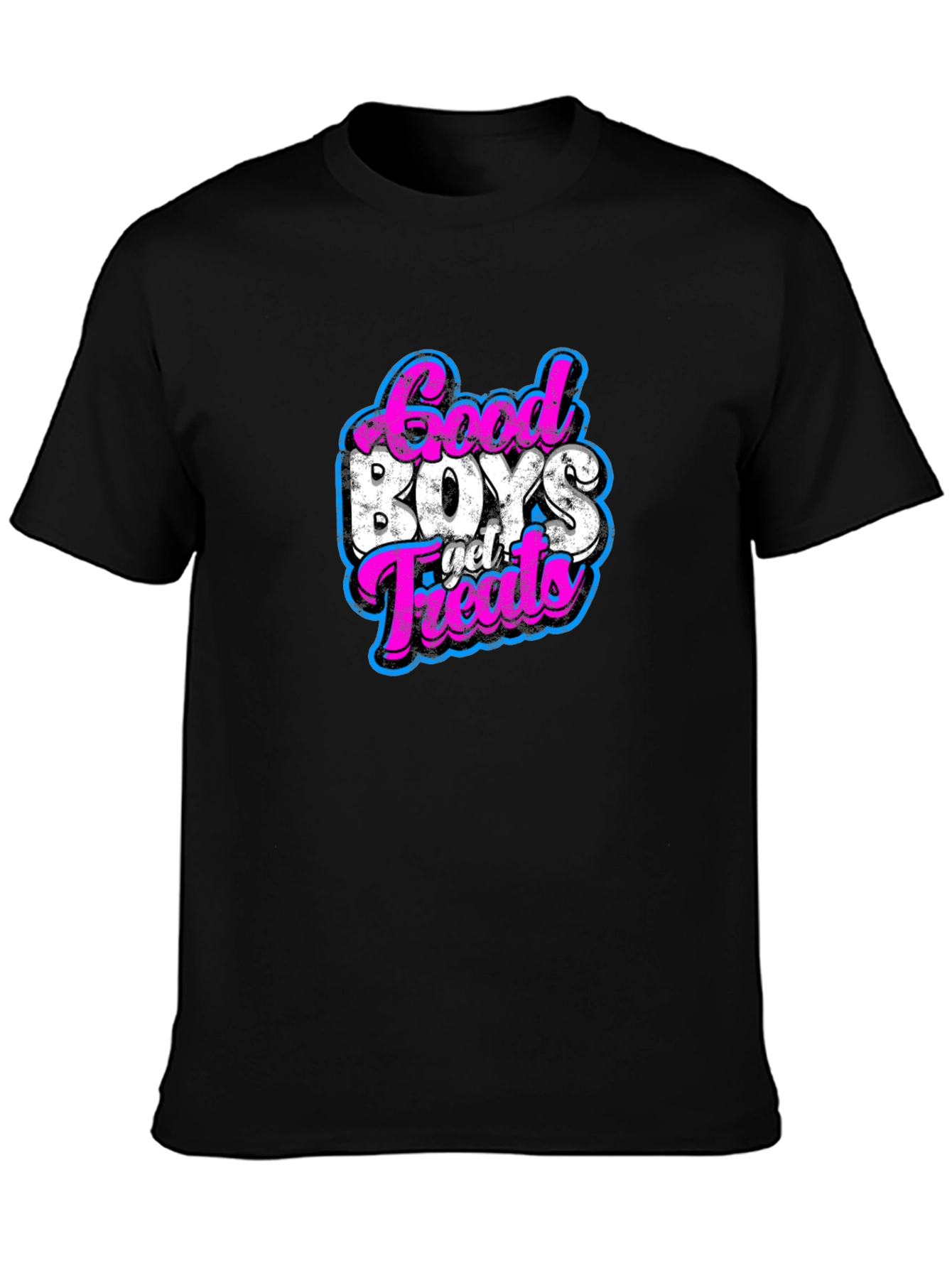 Good Boys Get Treats T-Shirt - Graphic Print Tee