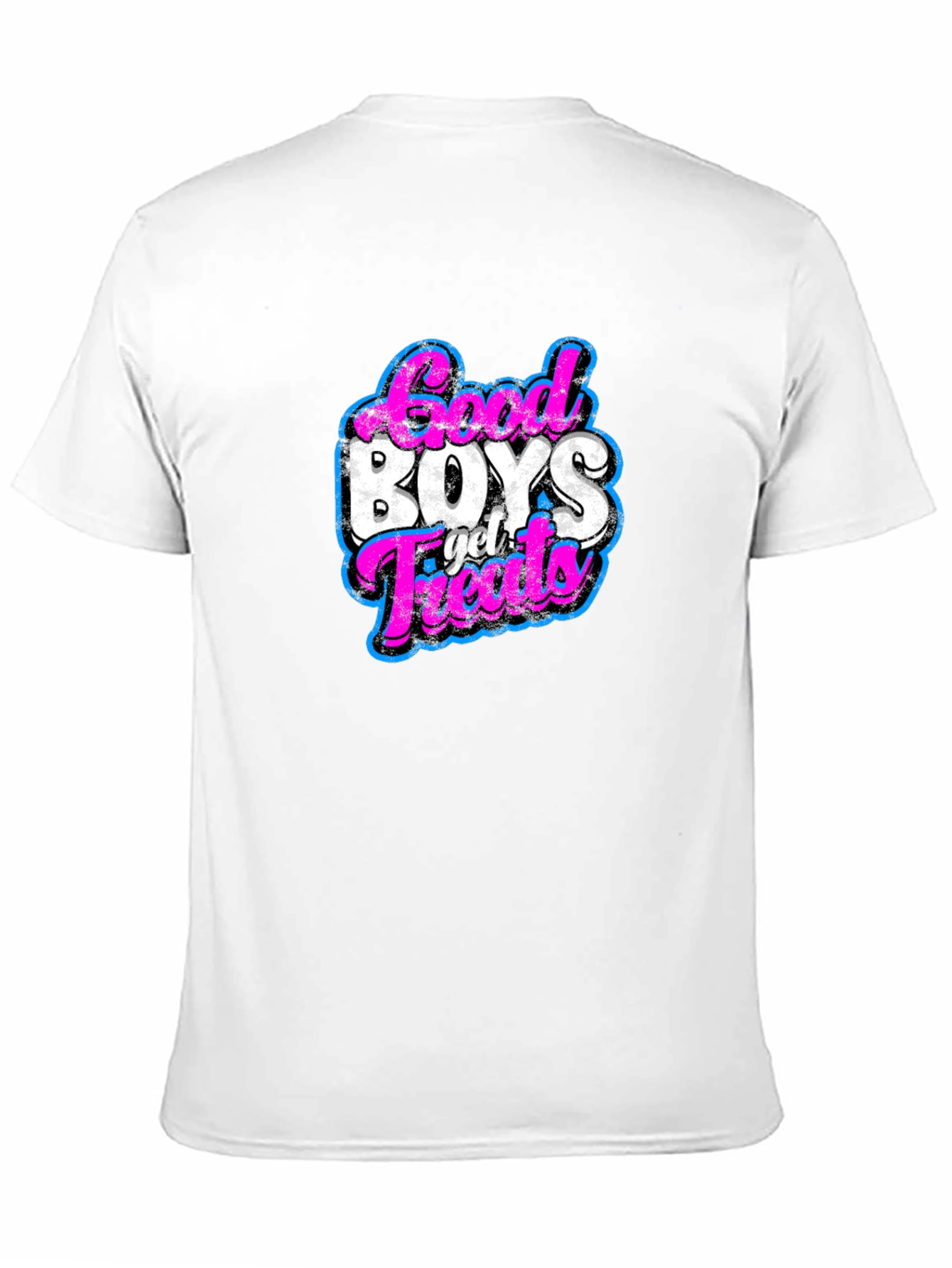 Good Boys Get Treats T-Shirt - Graphic Print Tee